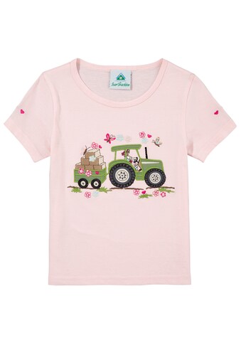 Isar-Trachten Trachtenshirt, Kinder, mit Traktor Motiv kaufen