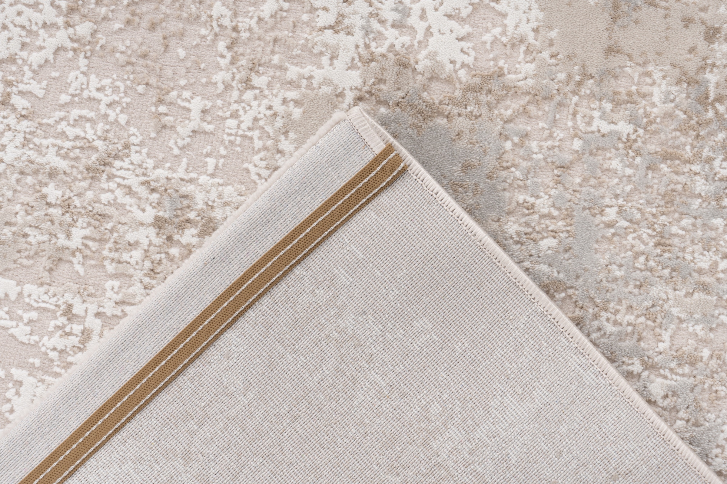Kayoom Teppich »Stage 725« rechteckig 11 mm Höhe weicher Kurzflor, Struktur, Wohnzimmer
