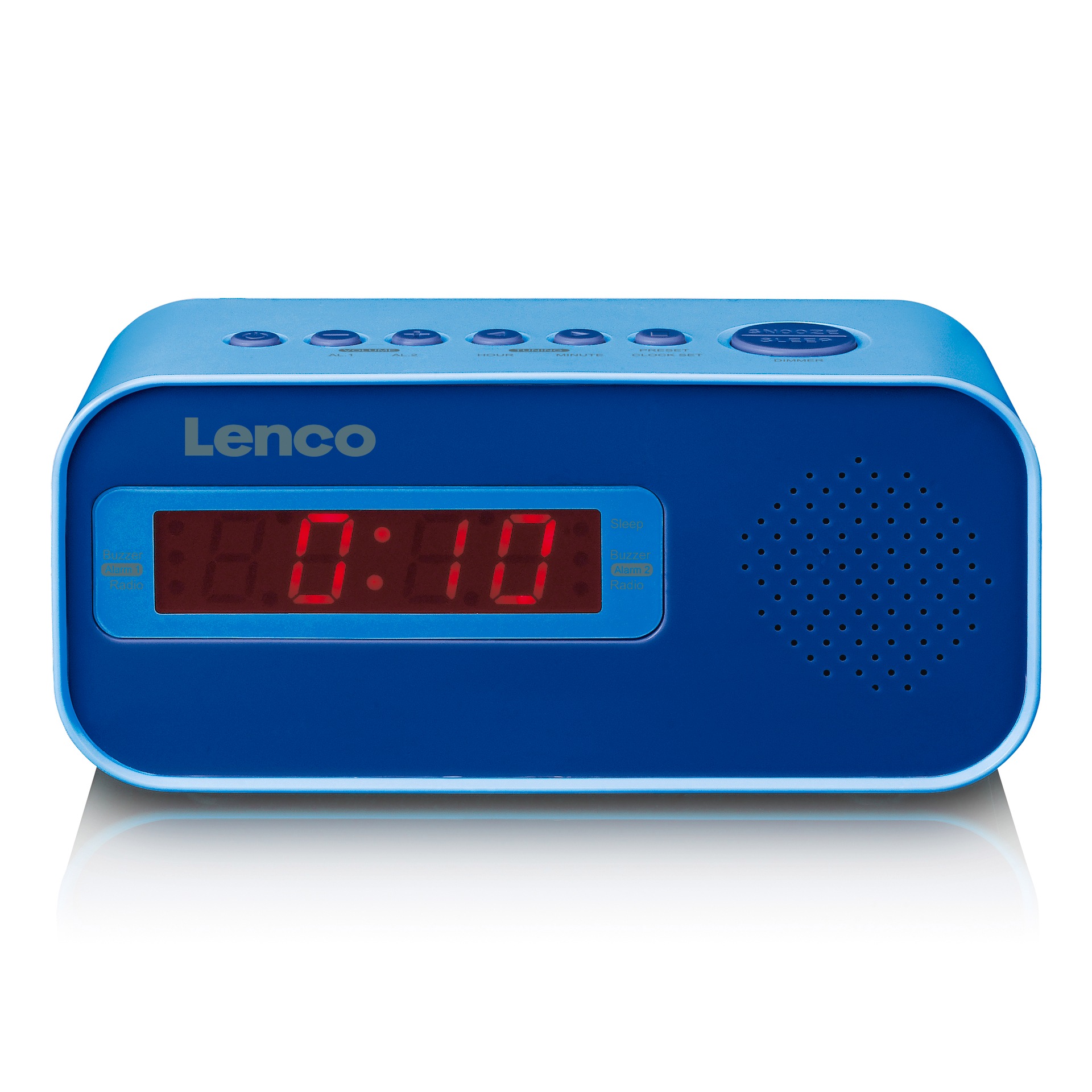 Lenco Uhrenradio »CR-205«, (FM-Tuner)