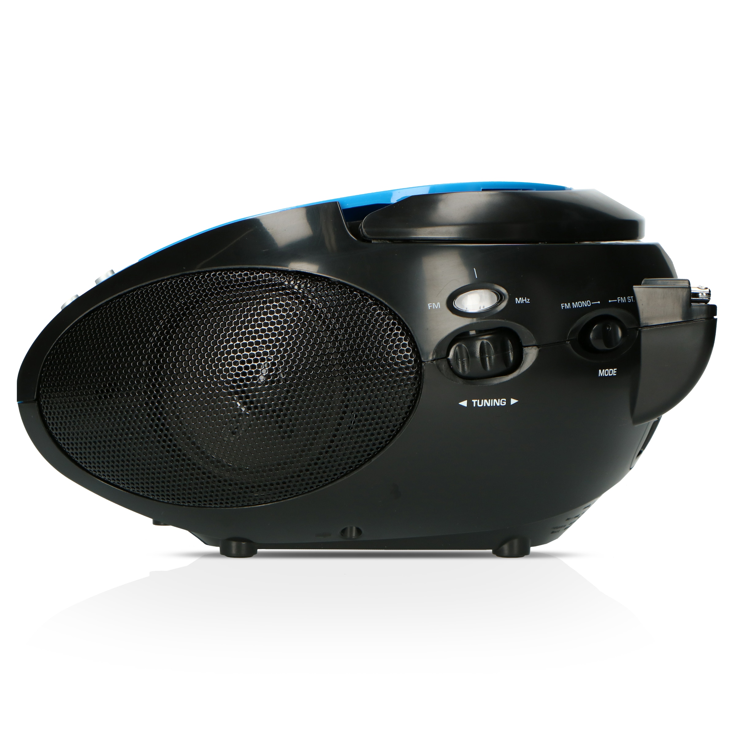 Lenco Boombox »SCD-24«, (FM-Tuner 2 W), batteriebetrieb möglich