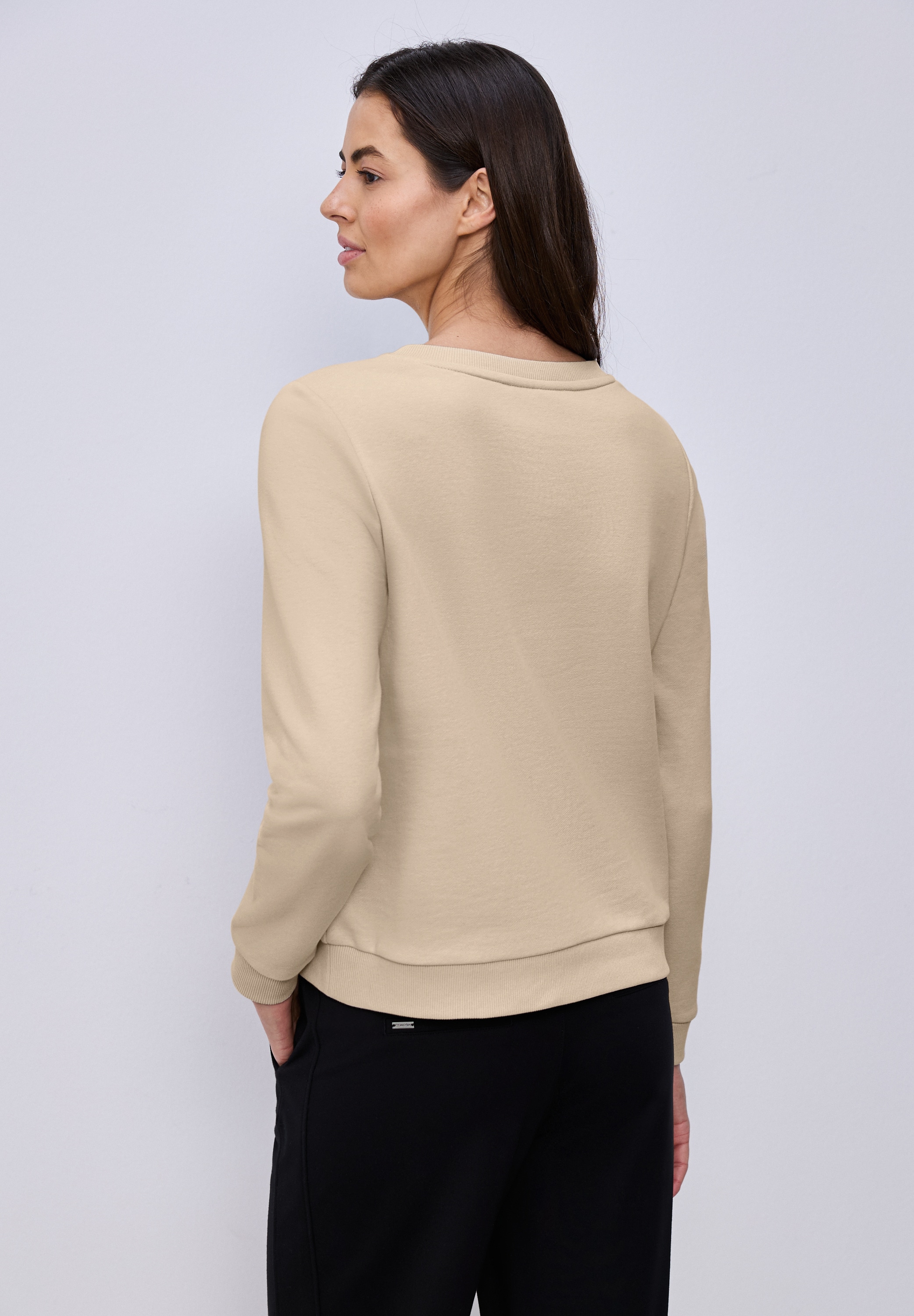 STREET ONE Sweater , unifarben
