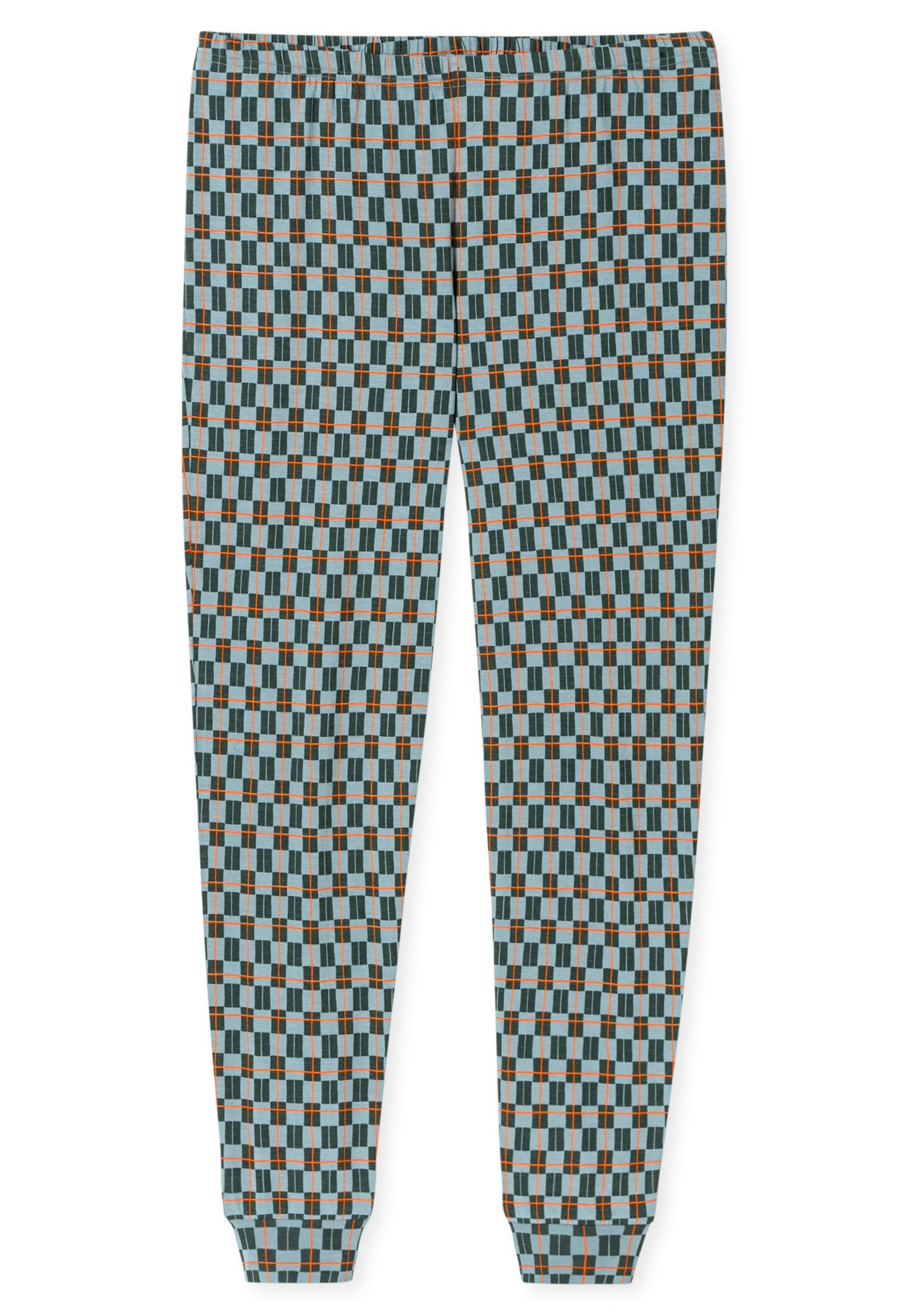 Schiesser Schlafanzug »Casual Essentials« 2 tlg. mit bequemen Bündchen