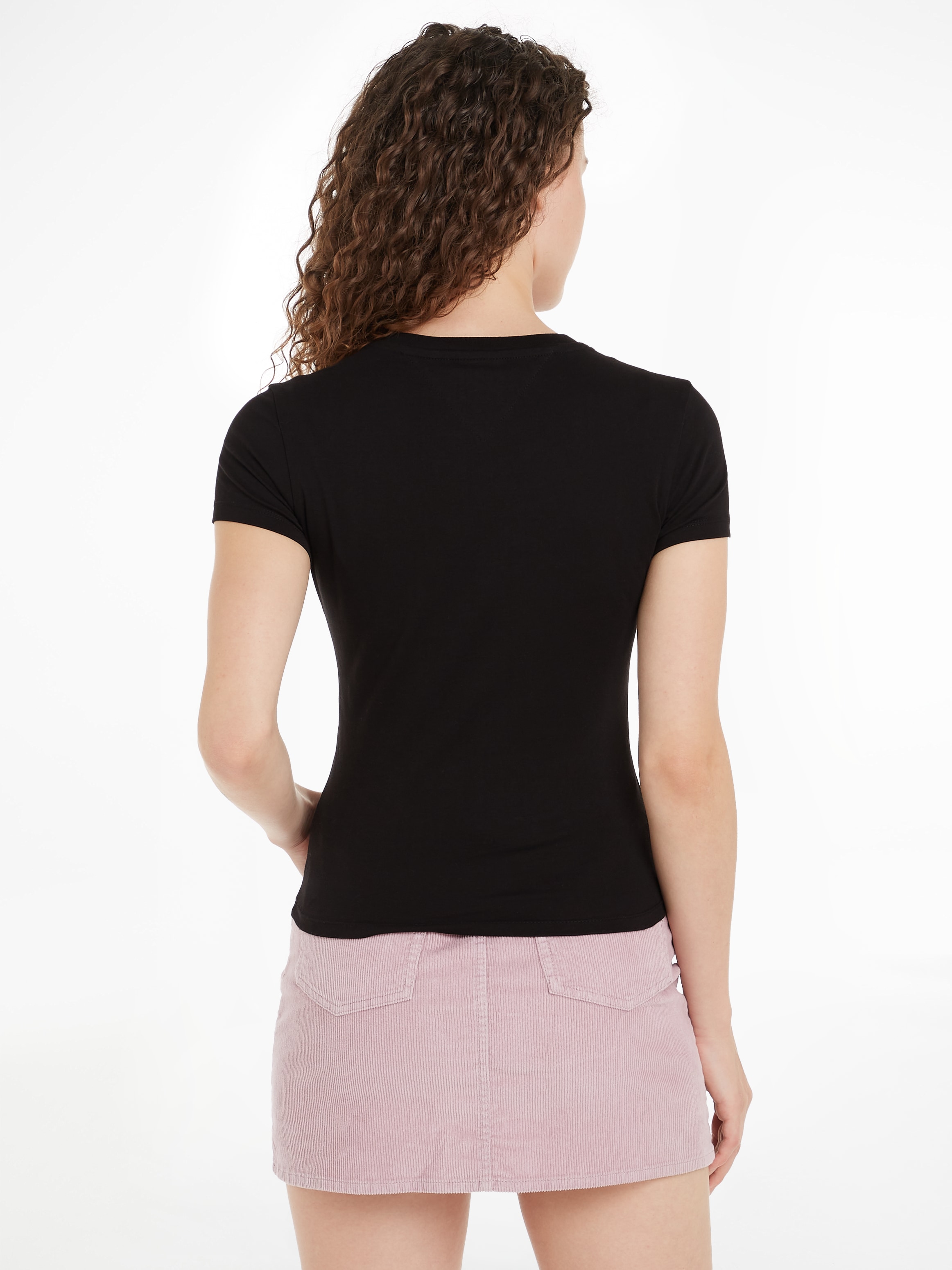 Tommy Jeans Curve T-Shirt »TJW SLIM LINEAR TEE EXT«, in Große Größen