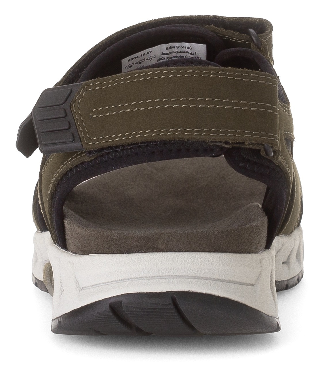 Gabor Rollingsoft Trekkingsandale, Sommerschuh, Klettschuh, Freizeitsandale in Komfortweite G (weit)