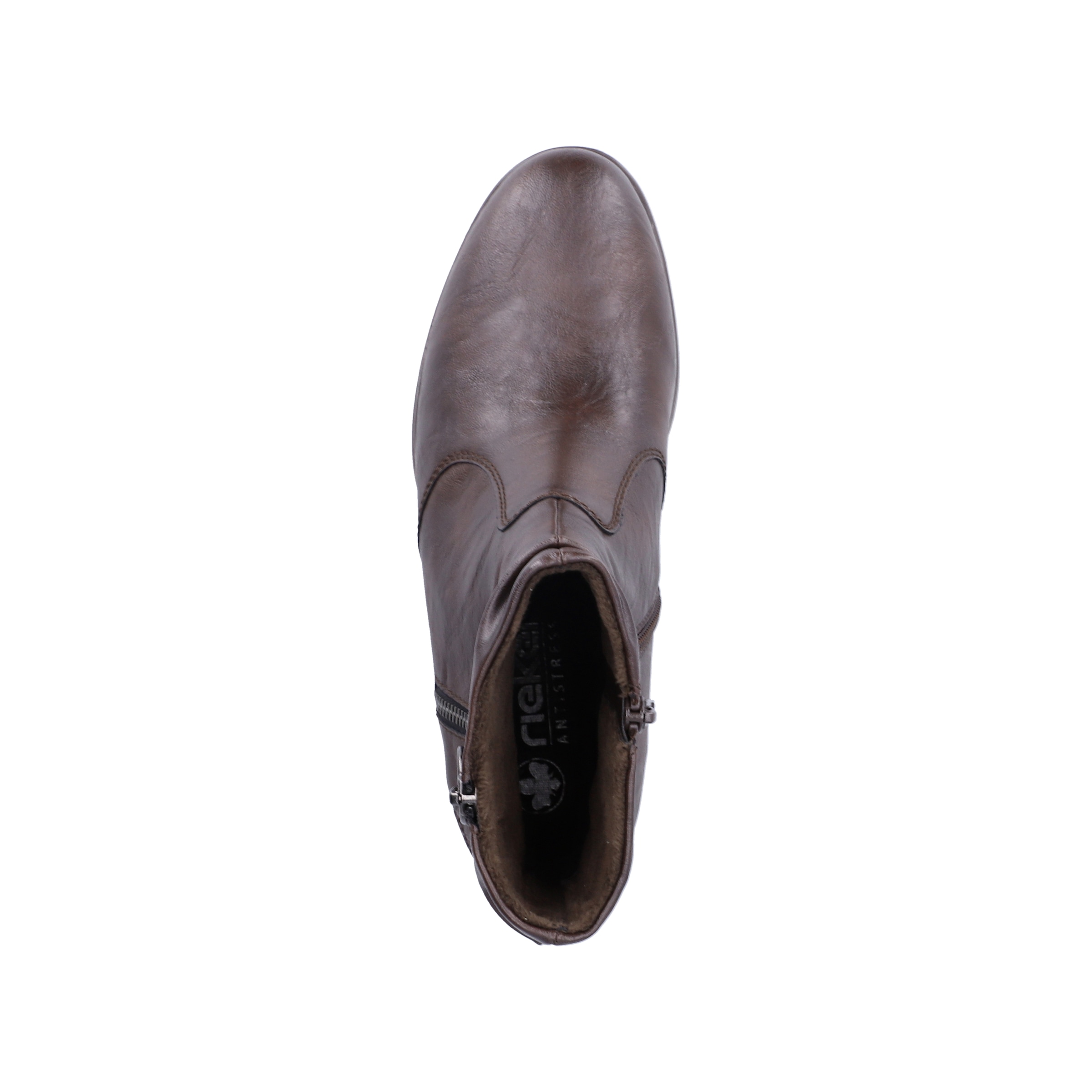 Rieker Stiefelette  in Used-Optik, mit Zierreißverschluss außen