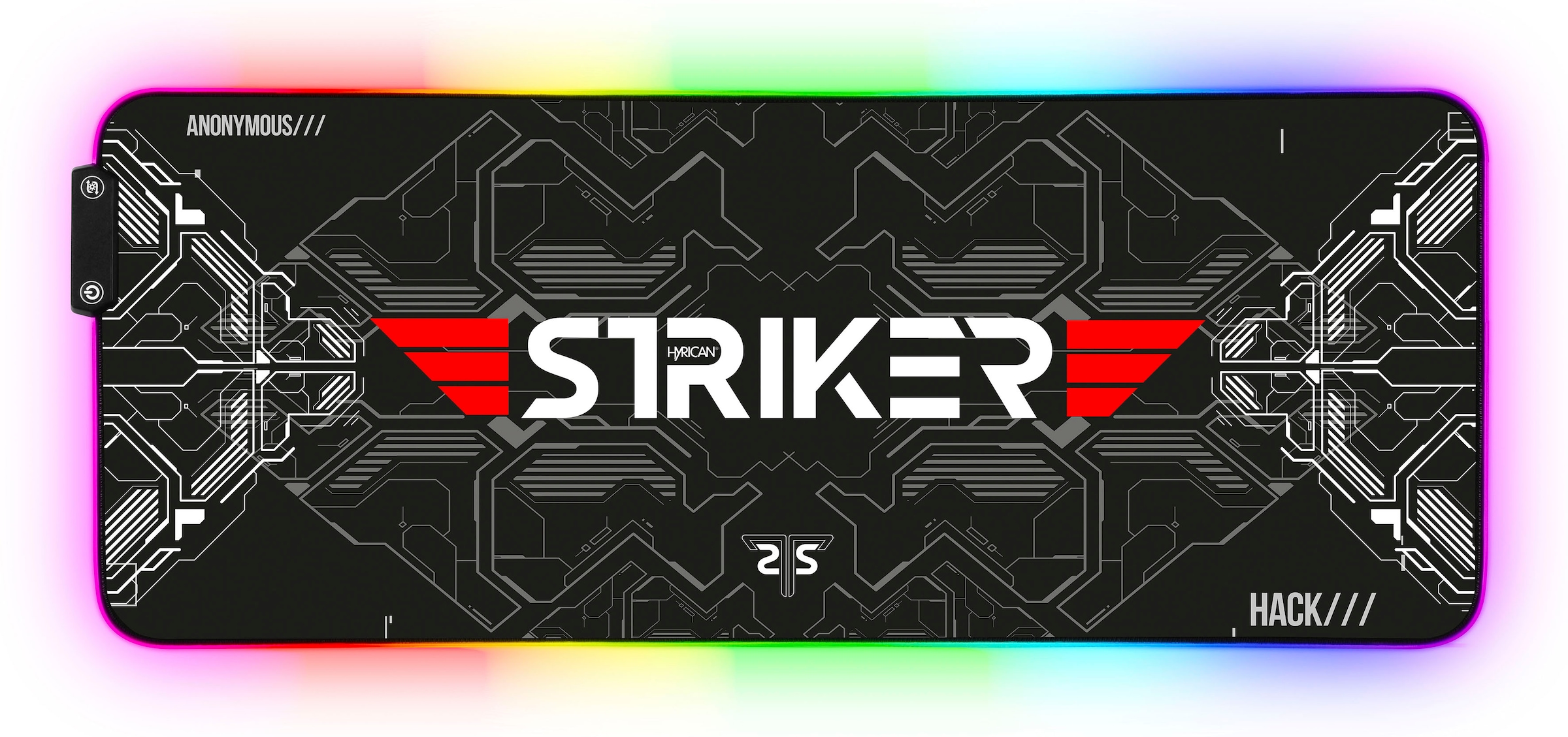 Gaming Mauspad »Striker ST-MP25B XXL RGB LED«, 800 x 300 mm