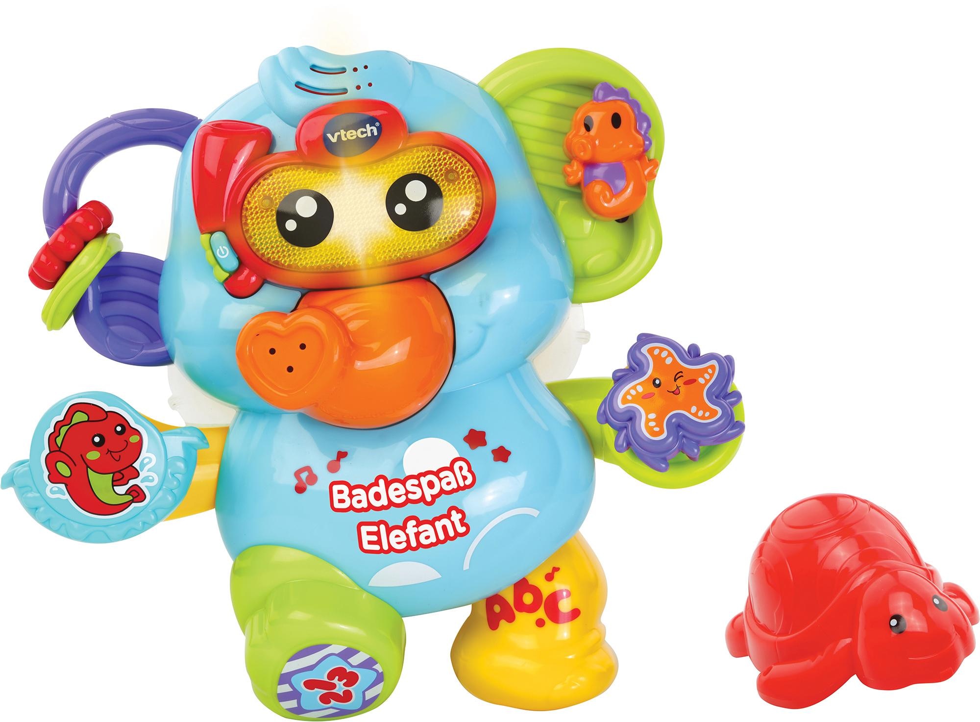 Vtech® Badespielzeug »VTechBaby, Badespaß Elefant«, mit Licht und Sound