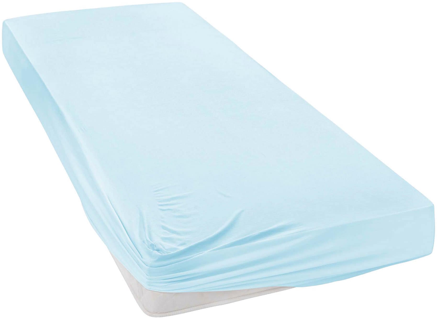 Janine Spannbettlaken »MAKO-FEINJERSEY 5007« aus 100% Baumwolle, für Matratzen bis 26 cm Höhe