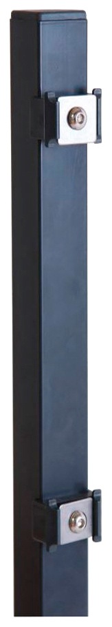 Peddy Shield Einstabmattenzaun, 125 cm hoch, 15 Matten für 30 m Zaun, mit 16 Pfosten