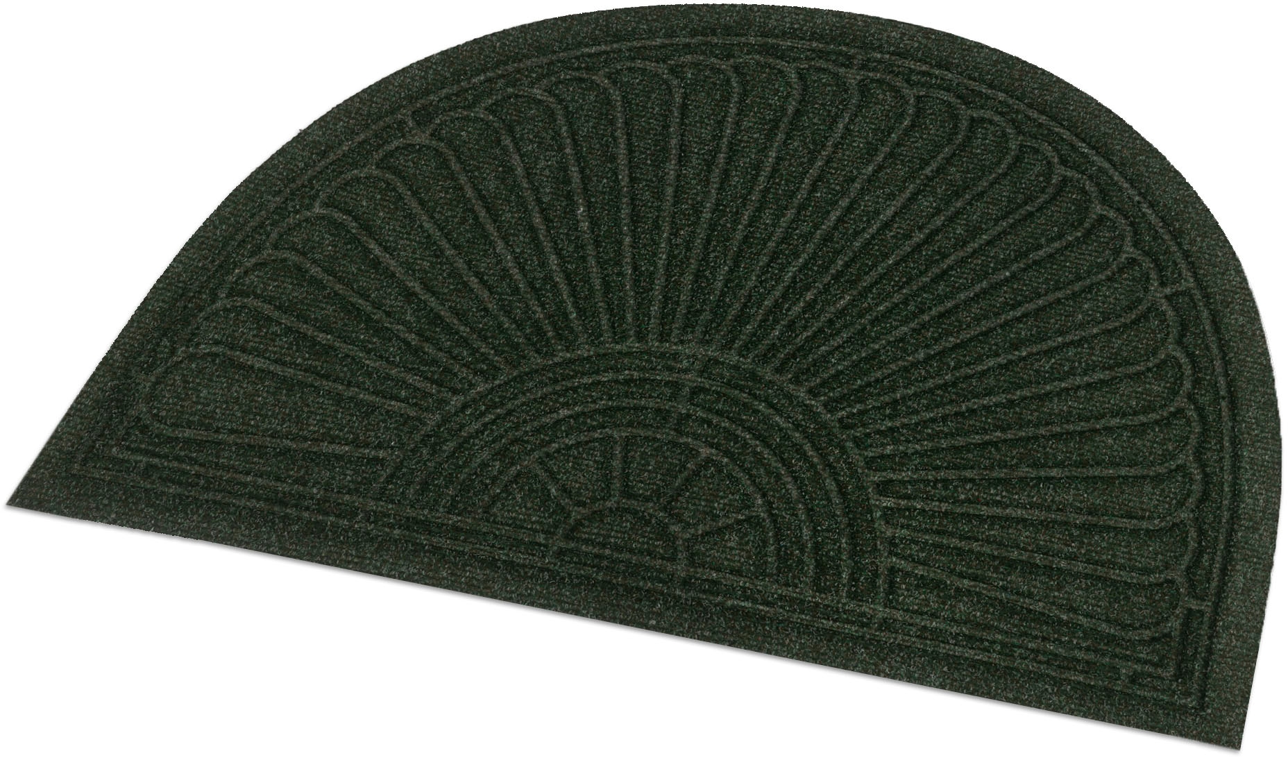 wash+dry by Kleen-Tex Fußmatte »Halfmoon midnight green« rechteckig 8 mm Höhe