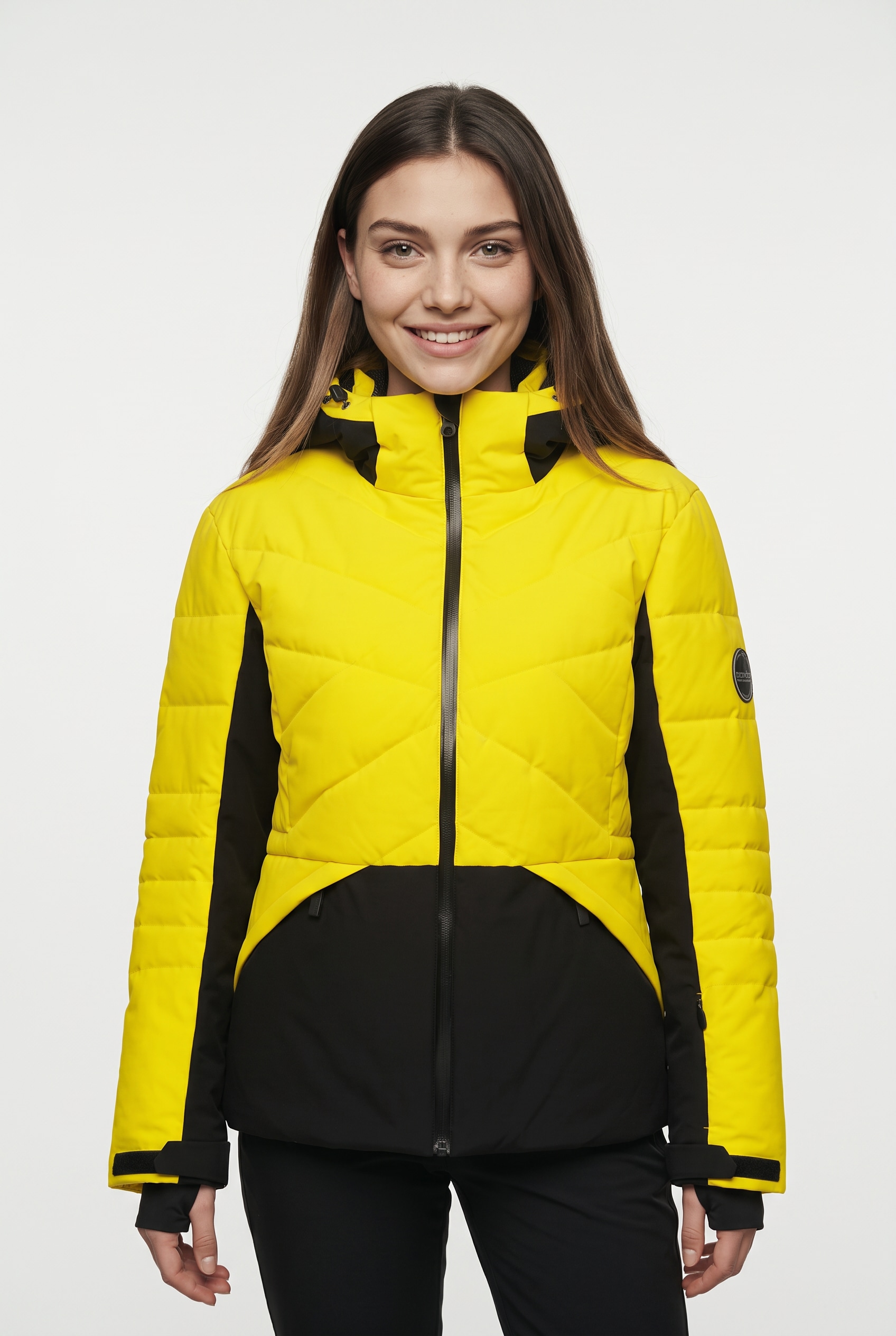 Icepeak Skijacke "ICEPEAK EVELETH" mit Kapuze Fester Schneefang, wasserdicht, atmungsaktiv