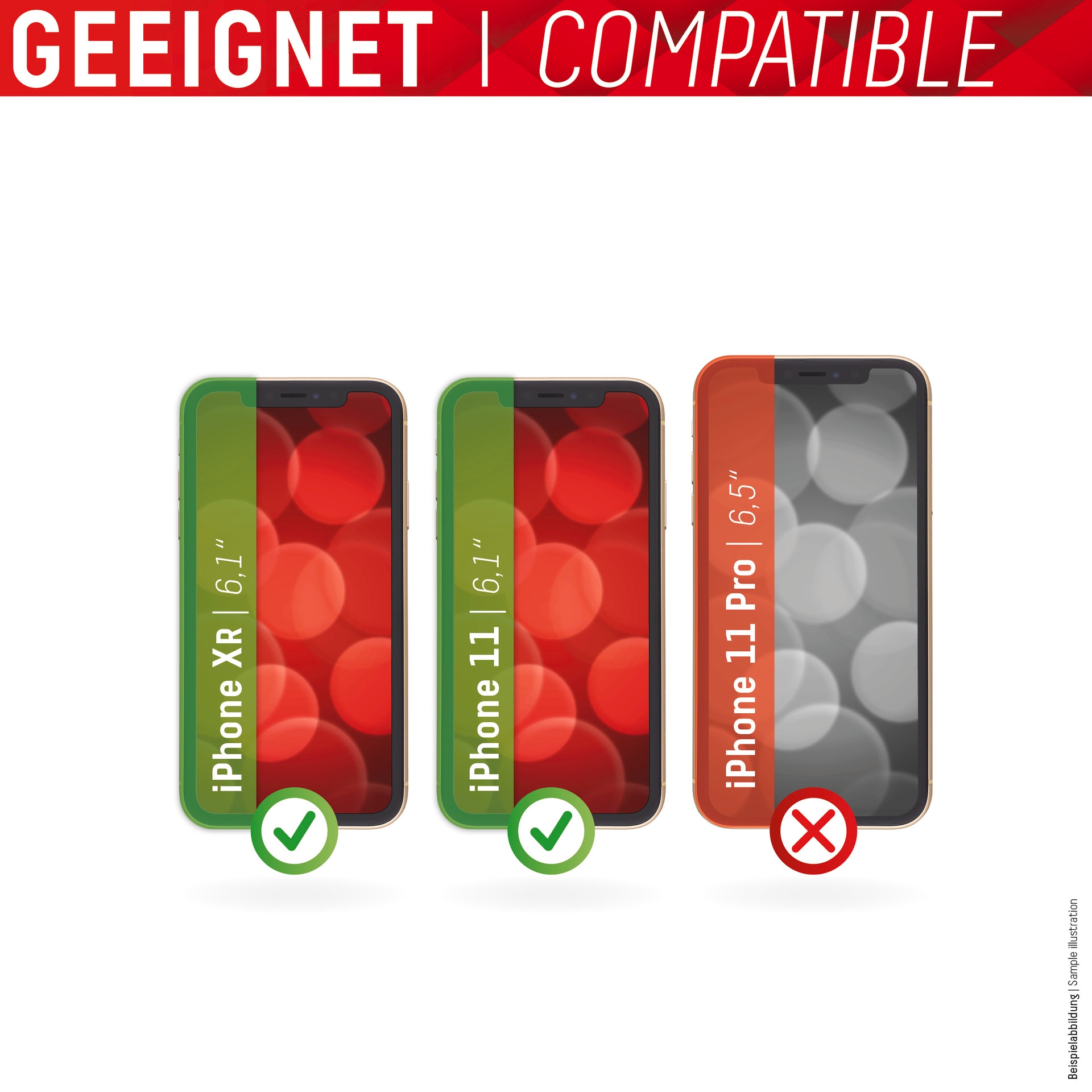 Displex Displayschutzglas »Smart Glass - Apple iPhone XR/11«