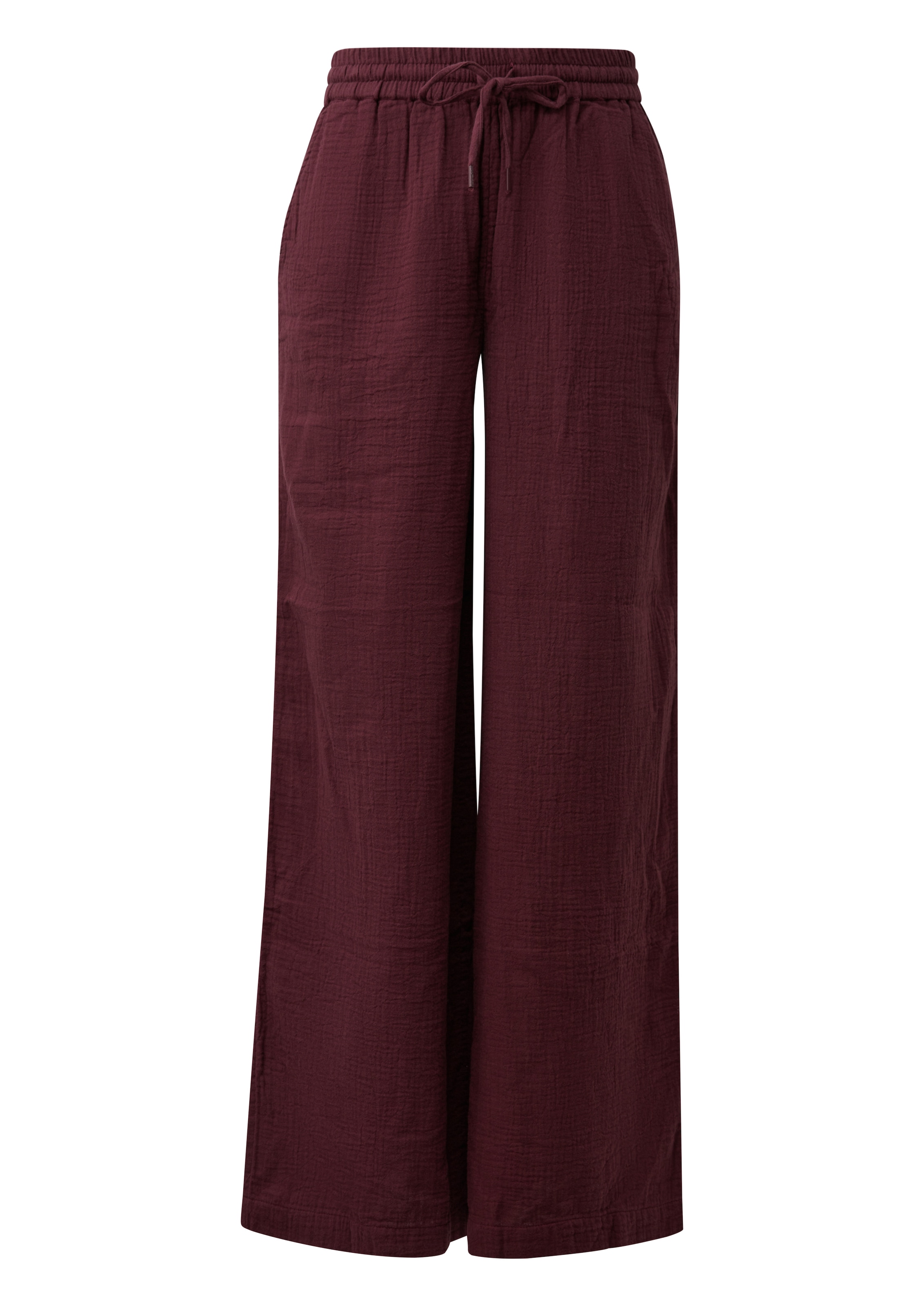 QS Stoffhose  Sommerhose mit elastischem Bund/Weites Bein