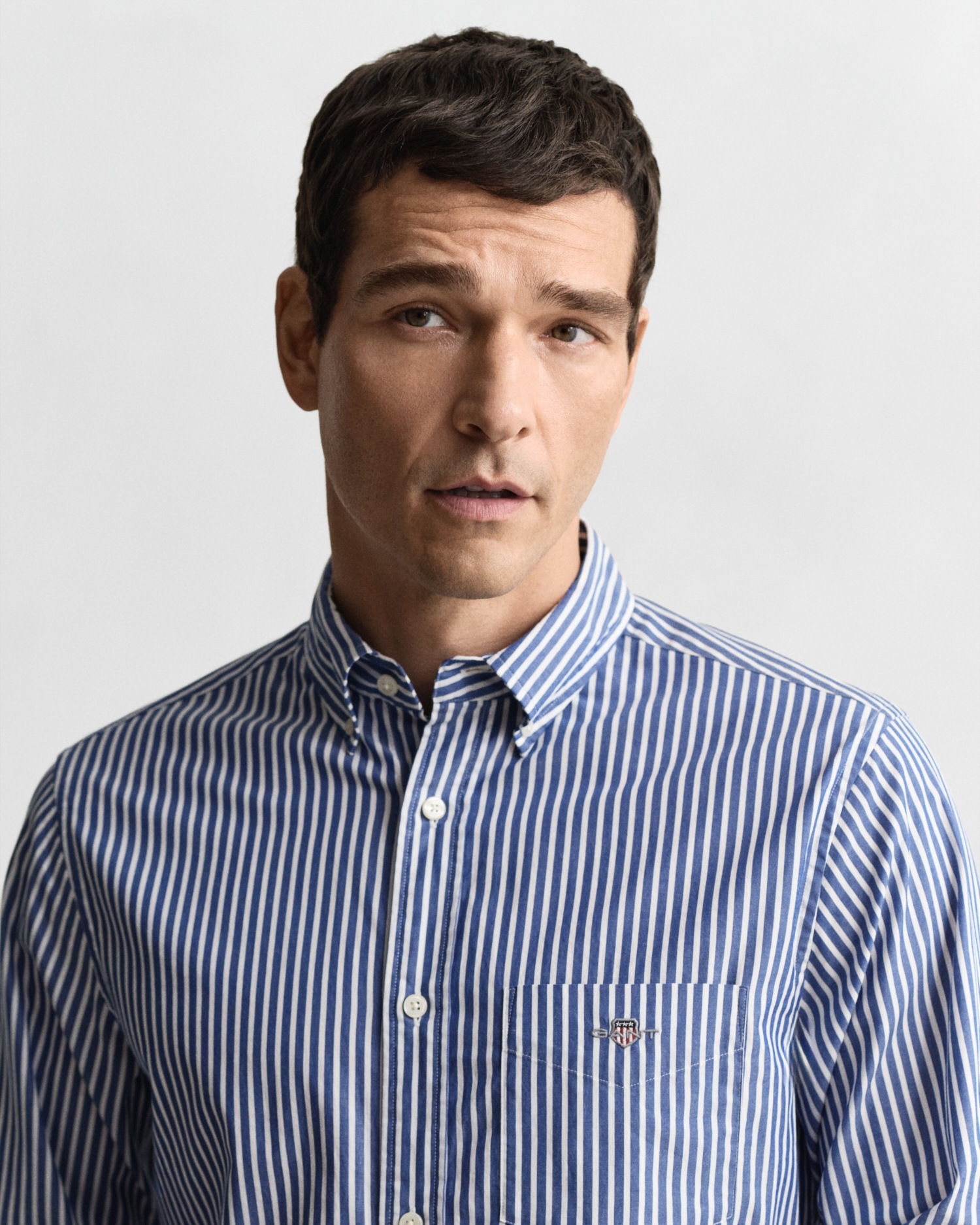 Gant Langarmhemd »REG POPLIN STRIPE SHIRT«