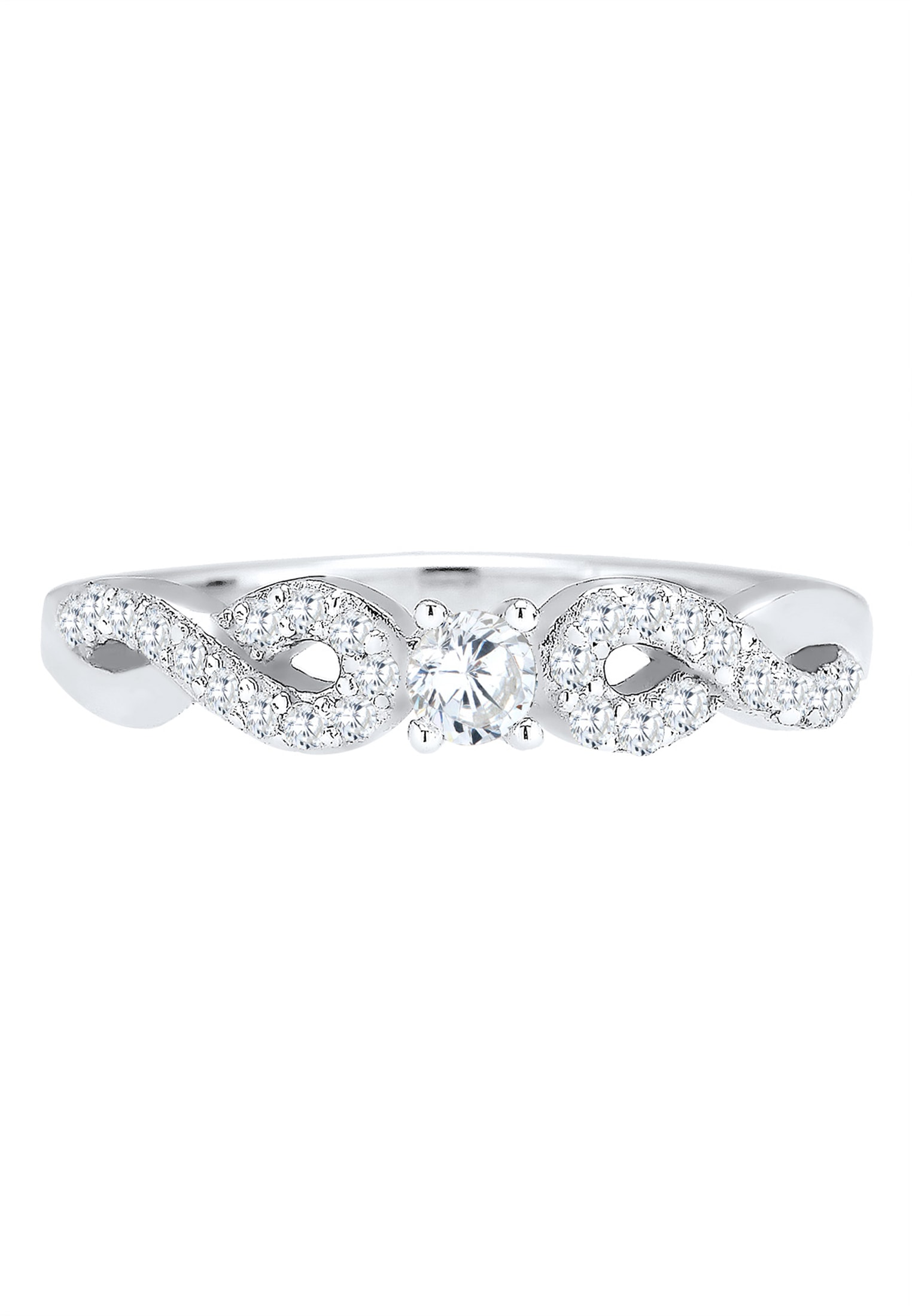 Elli Silberring »Ring Infinity Zirkonia 925 Sterling Silber«