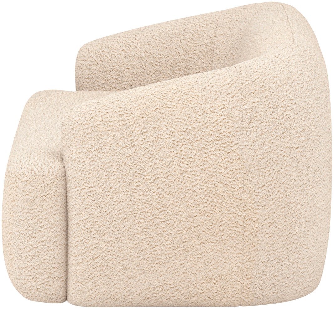 INOSIGN 2-Sitzer »Nergal, Einzelsofa, organisches Design, Brite 177cm«, Modernes Design, schlichte Optik, stilvoller Blickfang im Wohnzimmer