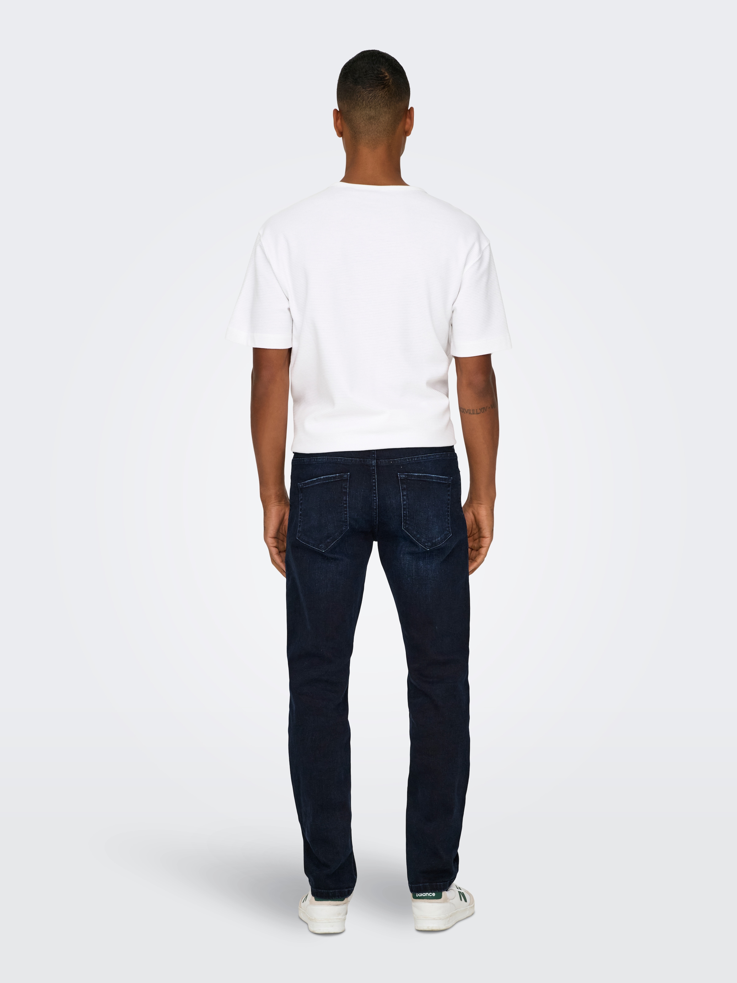 ONLY & SONS Regular-fit-Jeans »ONSWEFT REG. BLUE BLK 2652 MAT DNM NOOS« Baumwollmischung, regular fit