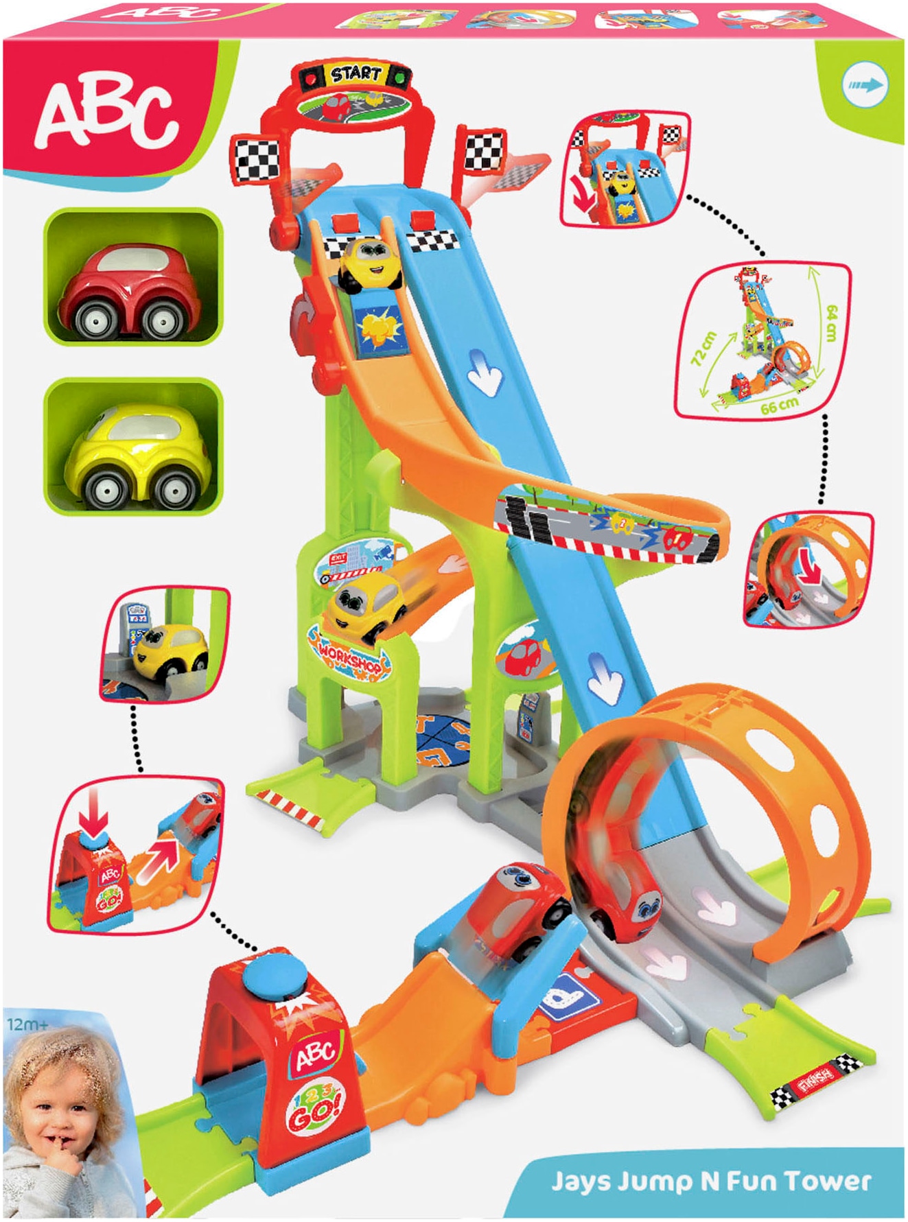 ABC Autorennbahn »Jays Jump N Fun Tower«