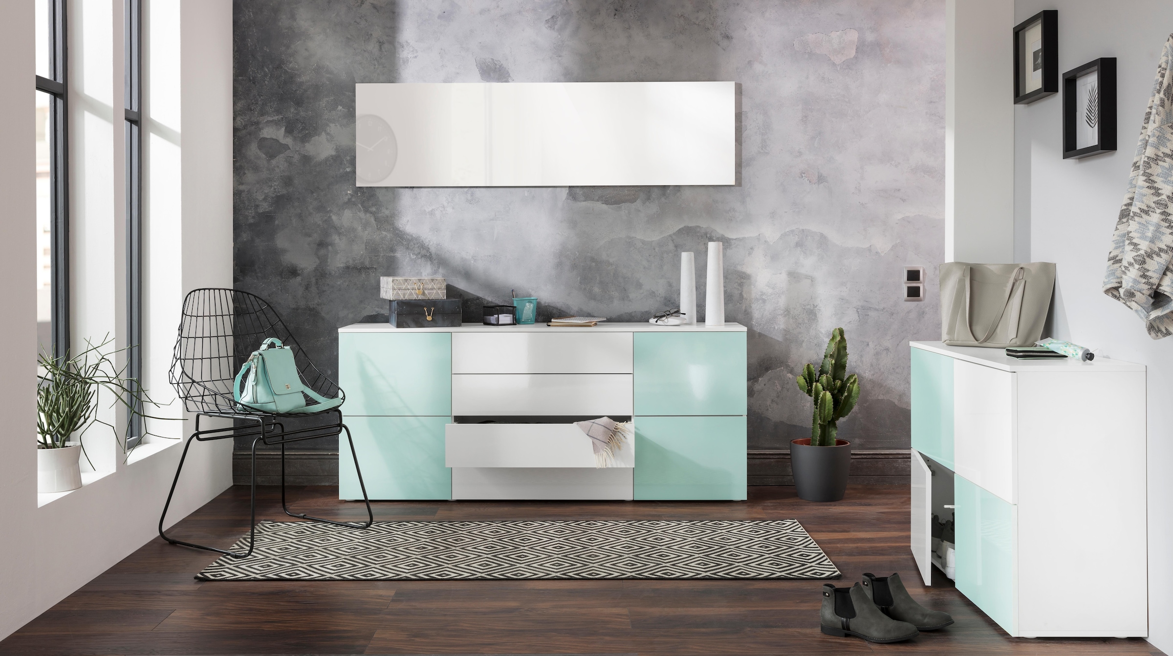 borchardt Möbel Spiegel ohne Rahmen