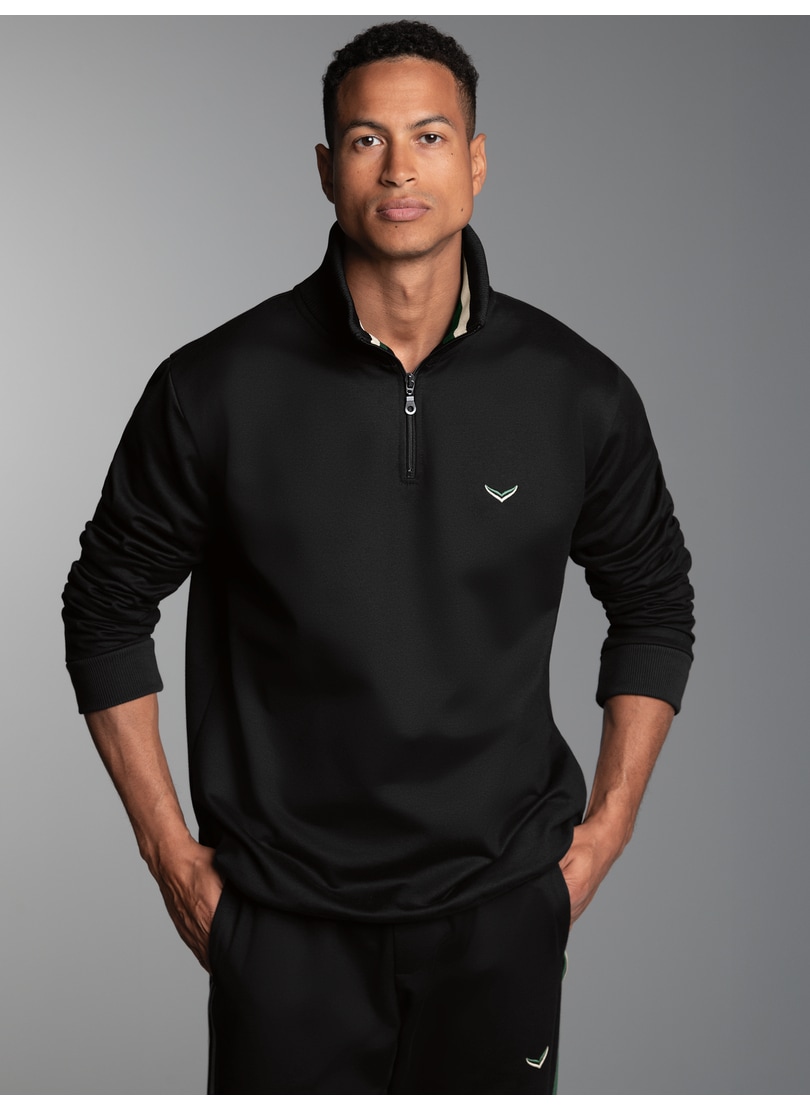 Trigema Freizeitanzug »TRIGEMA Jogginganzug mit kontrastfarbigen Akzenten«, 1 Stk.
