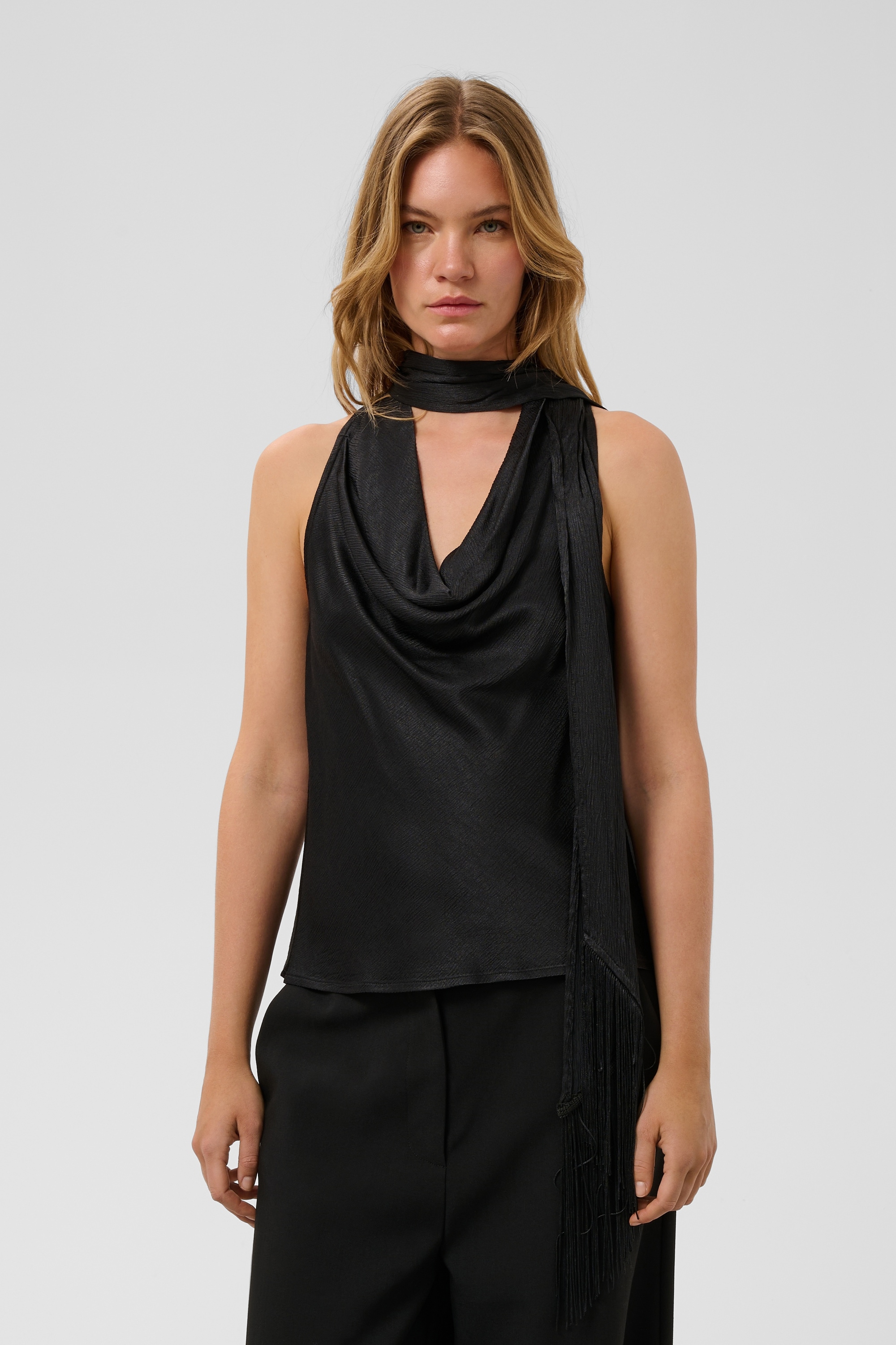 SOAKED IN LUXURY Langarmbluse »Damen Bluse langarm SLMirabella«