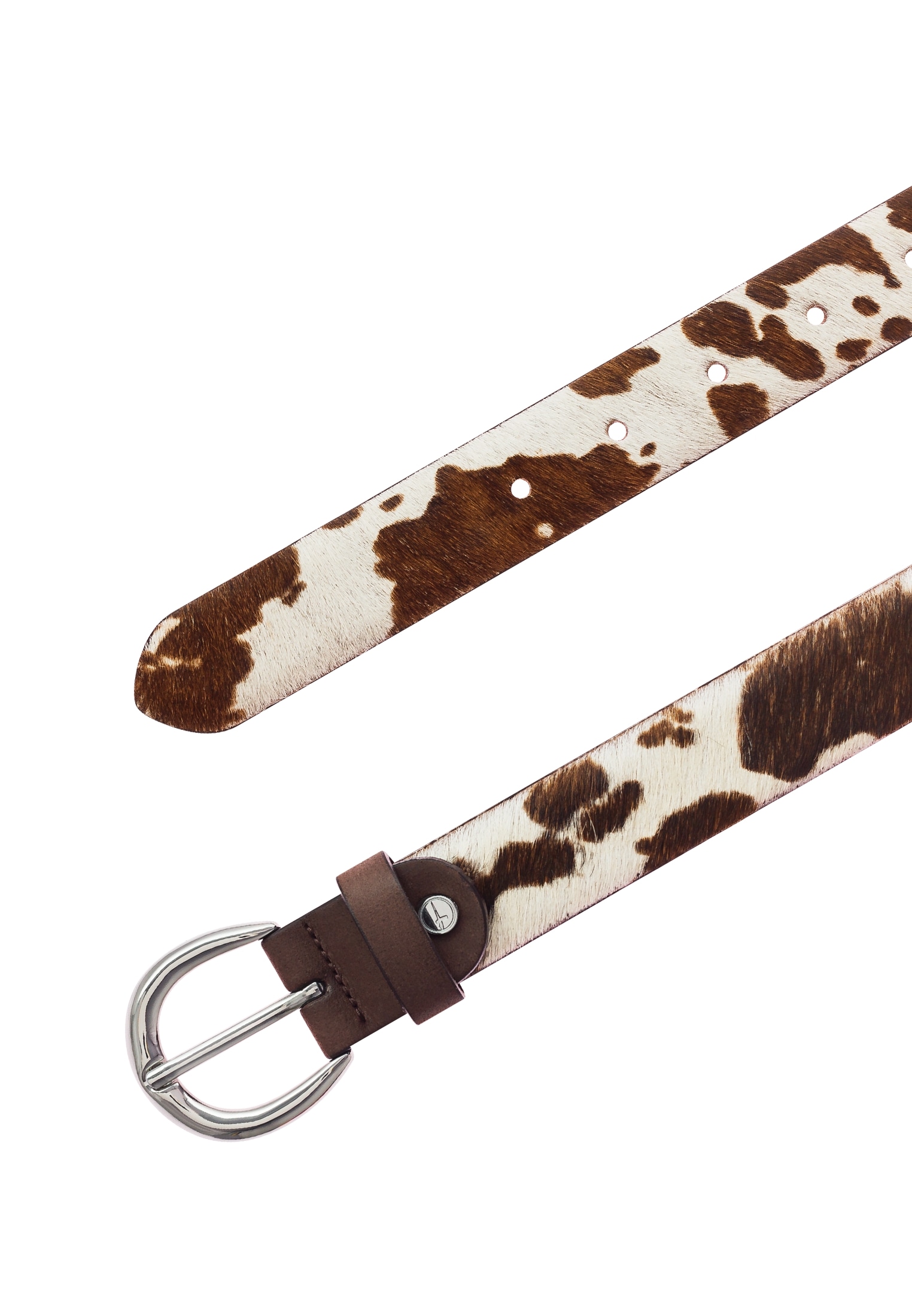 Tamaris Ledergürtel Fell-Optik