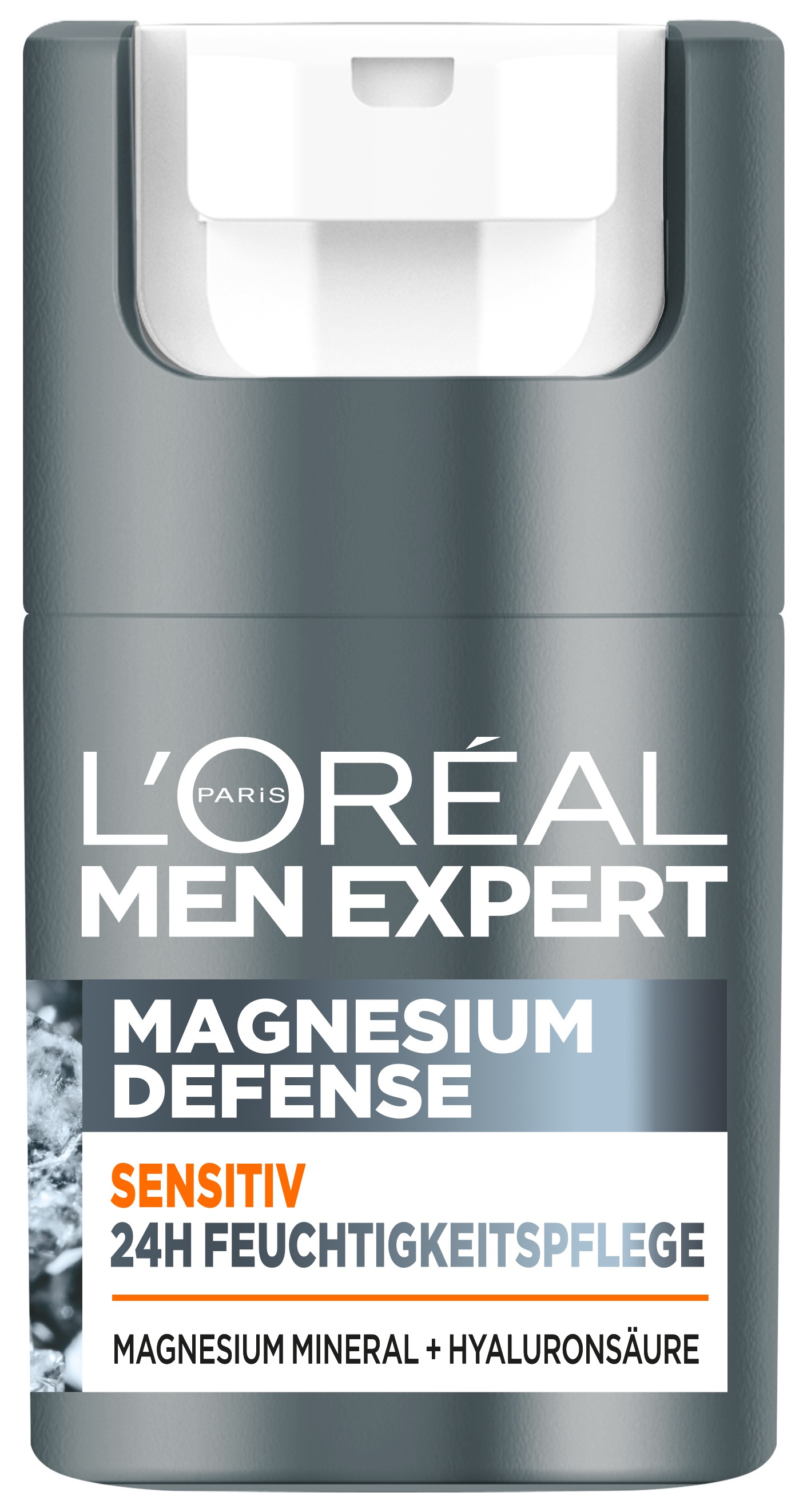 L'ORÉAL PARIS MEN EXPERT Gesichtsgel »Magnesium Defense Pflege« für emfpindliche Haut, mit Hyaluronsäure, feuchtigkeitsspendend