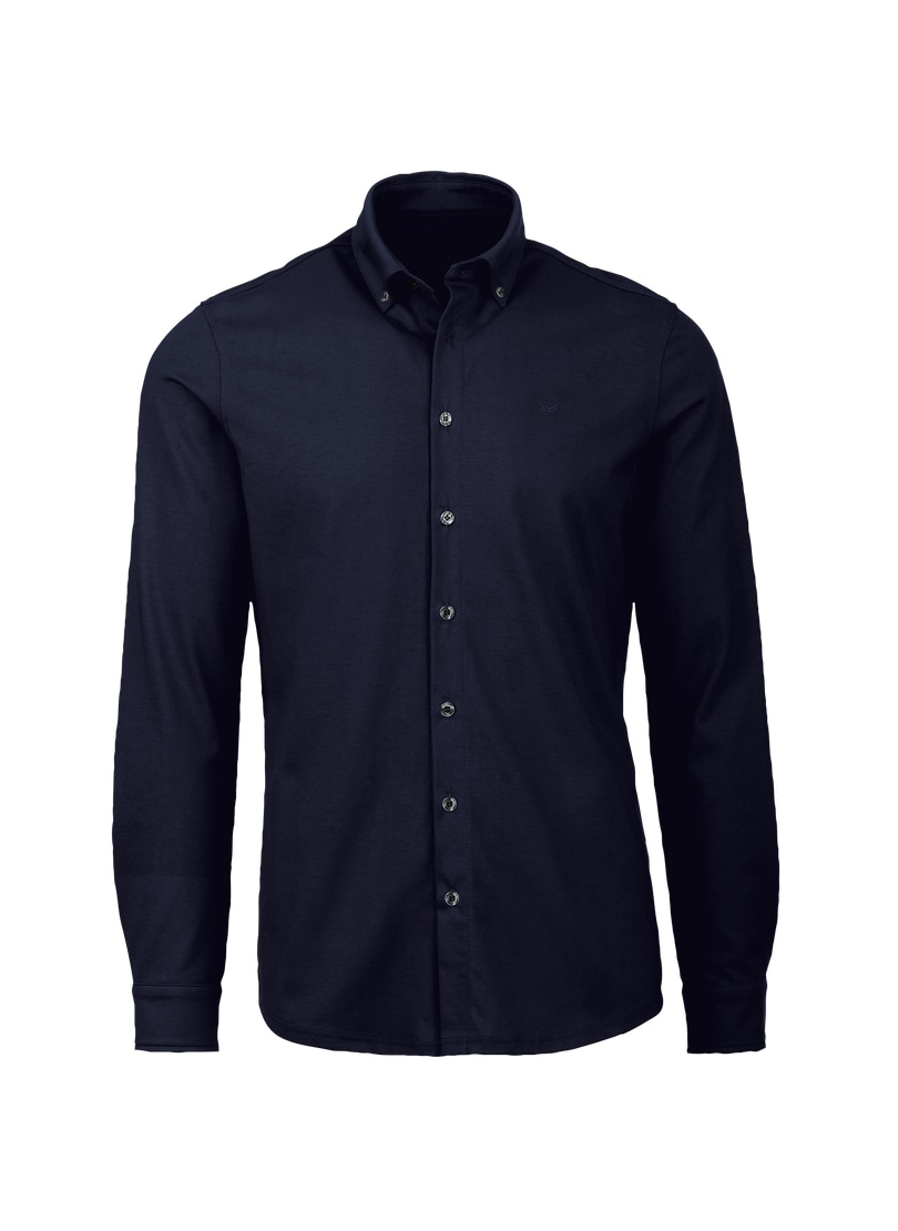 Trigema Poloshirt »TRIGEMA Business-Hemd aus DELUXE-Single-Jersey« 1 Stk.