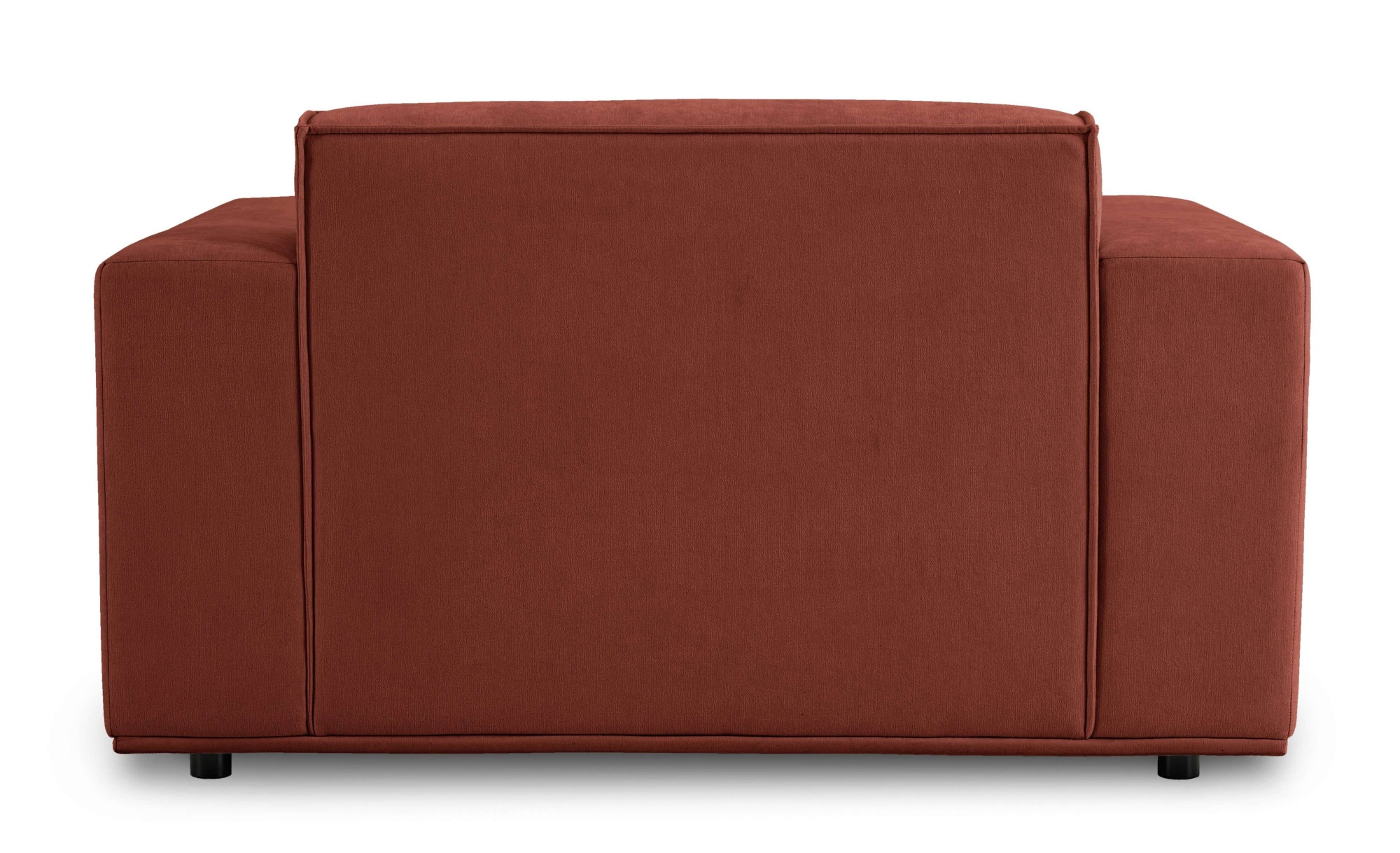 Home affaire Loveseat »Avelin, 1.5 Sitzer, 140 cm, Chenille, Struktur-Boucle«, mit Wellenunterfederung, Kedernaht, bodentief, Skandi-Design