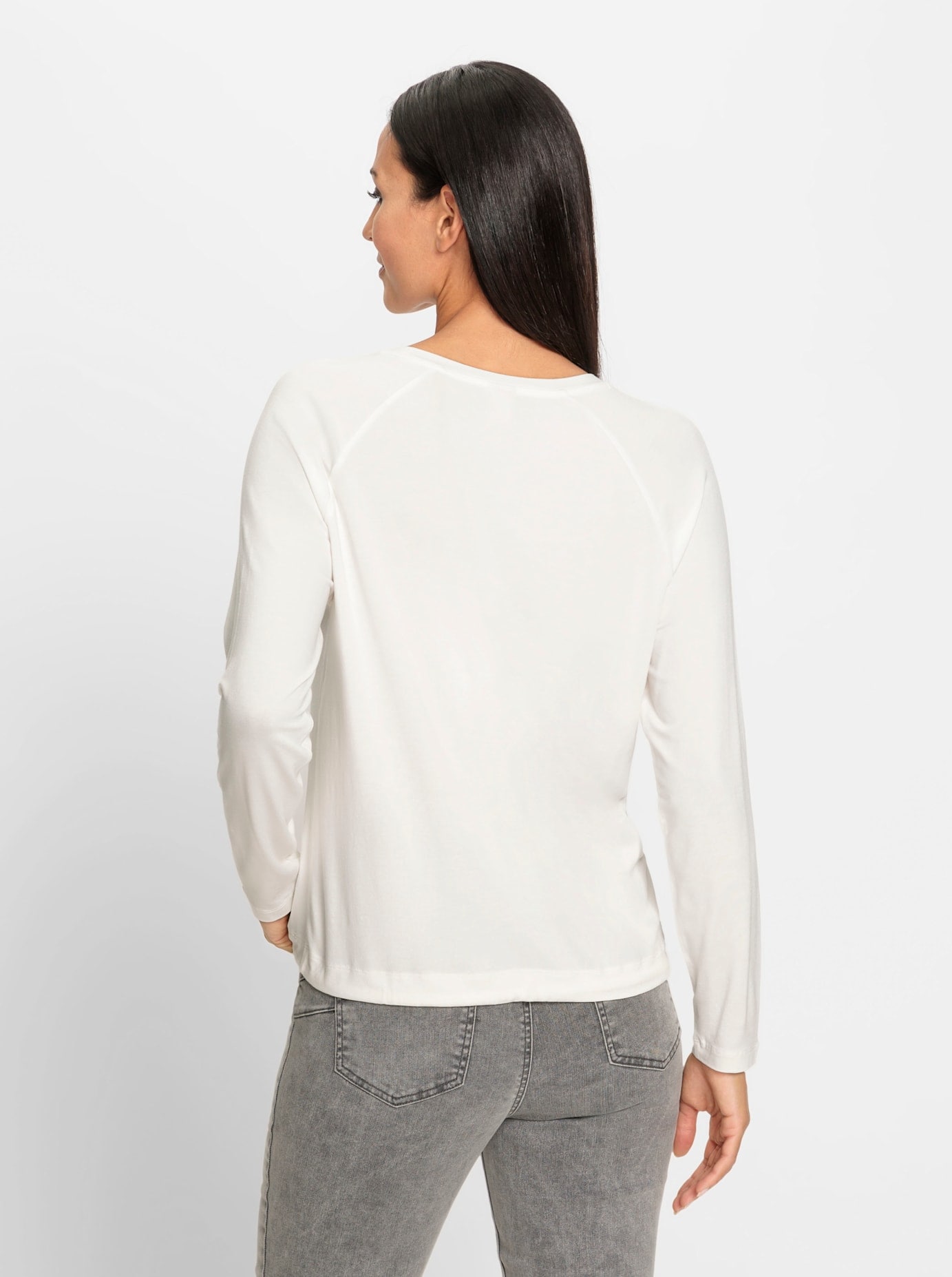 heine Rundhalsshirt »Shirt«, (1 tlg.)