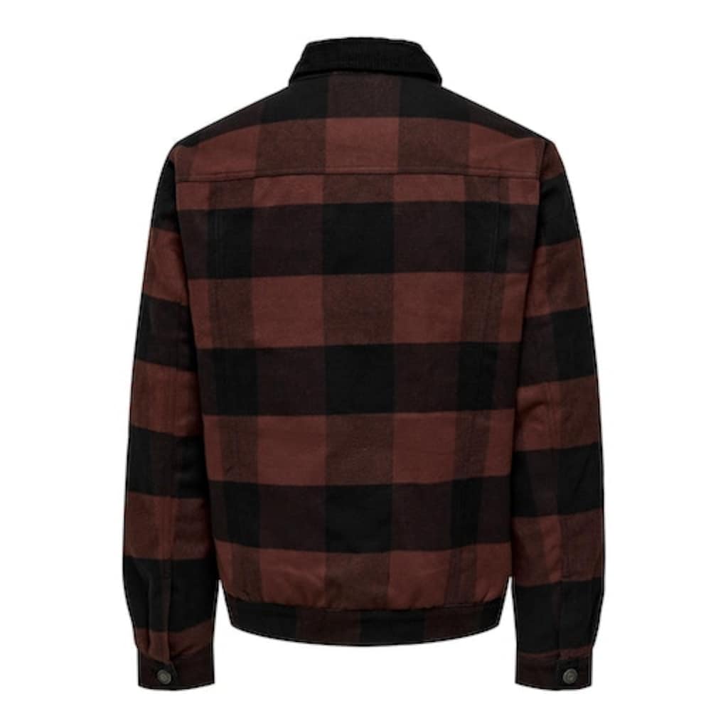 ONLY & SONS Hemdjacke »ONSLOUIS CHECK 0069 JACKET«