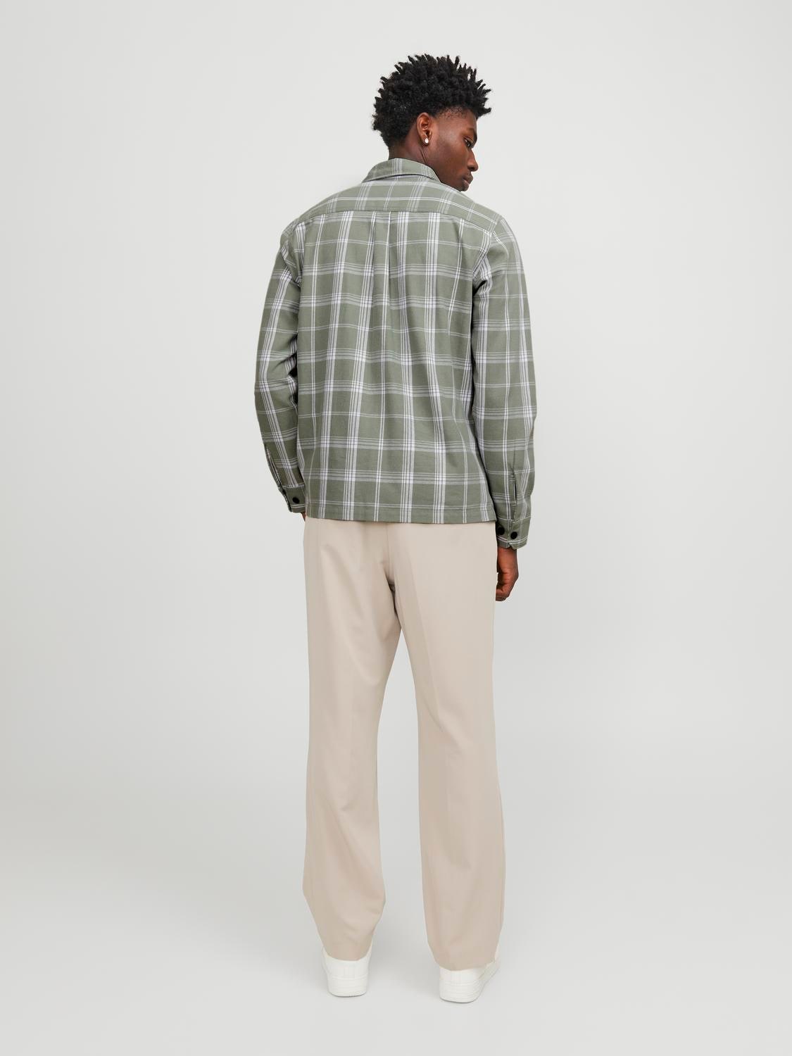 Jack & Jones Langarmhemd »JPRCCROY SPRING CHECK OVERSHIRT L/S SN«