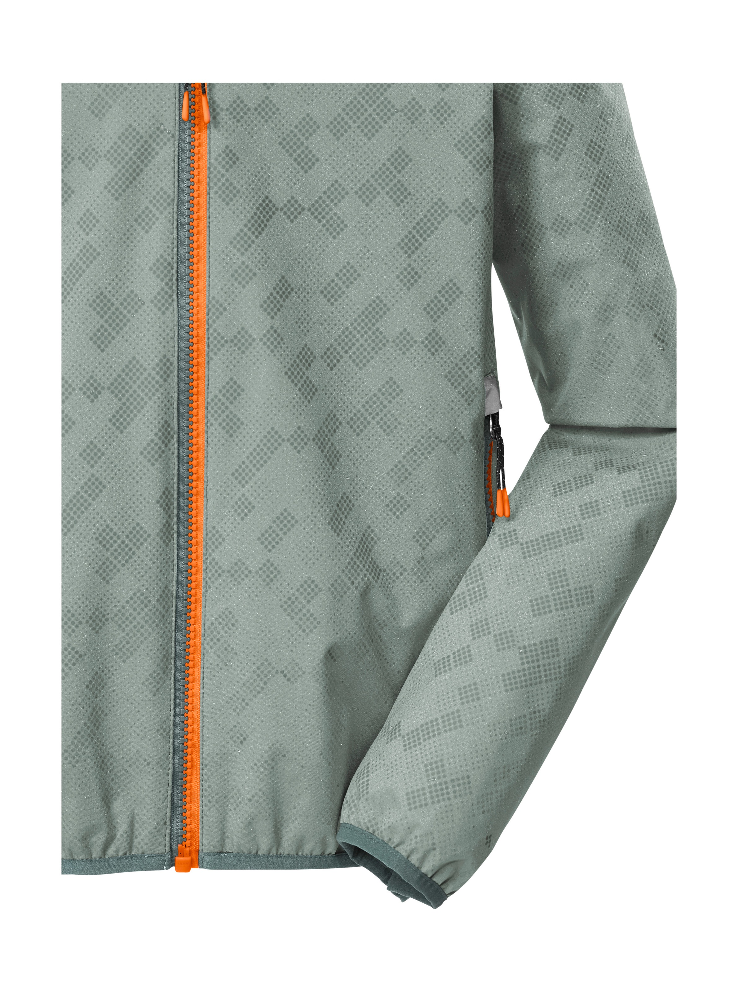 Killtec Funktionsjacke »KOS 145 BYS JCKT« Kinderjacke mit Magic Print, wasserdicht, Kapuze, Kinnschutz