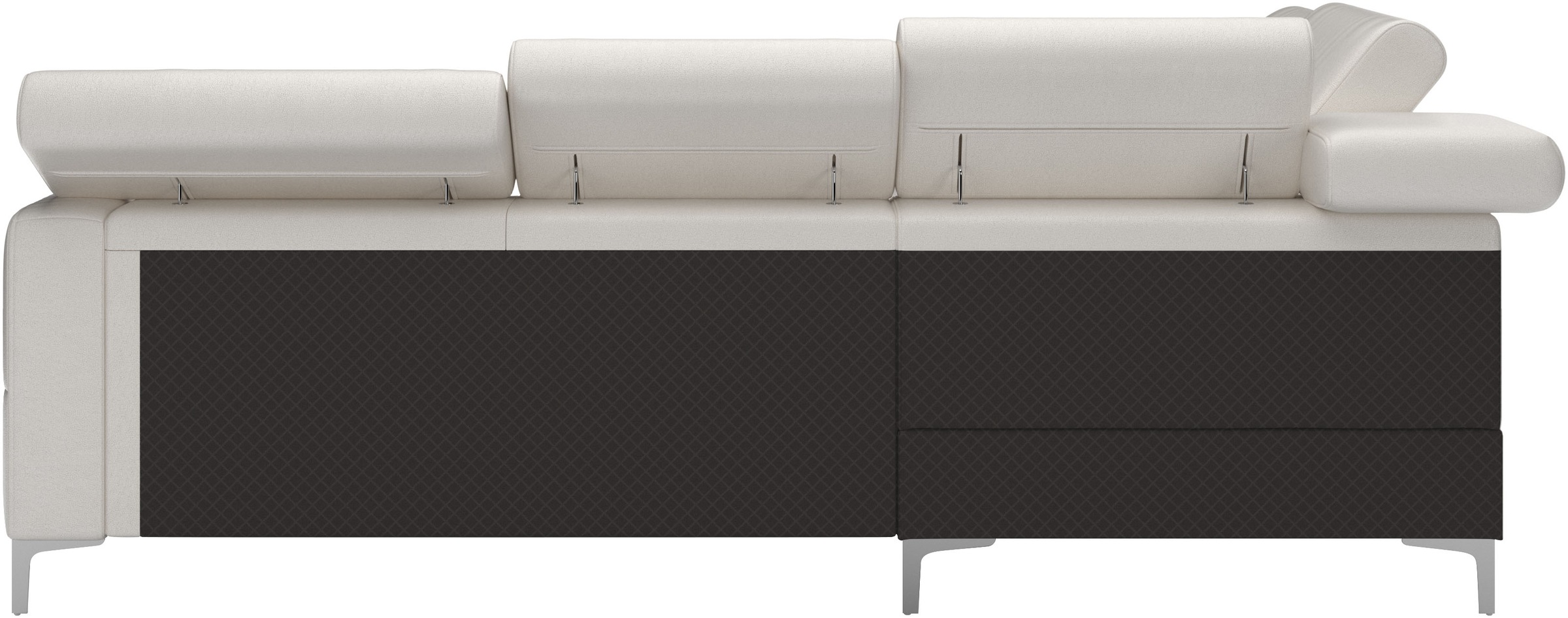 COTTA Ecksofa »Sammy L-Form«, mit Kopfteilverstellung, wahlweise mit Bettfunktion & Bettkasten