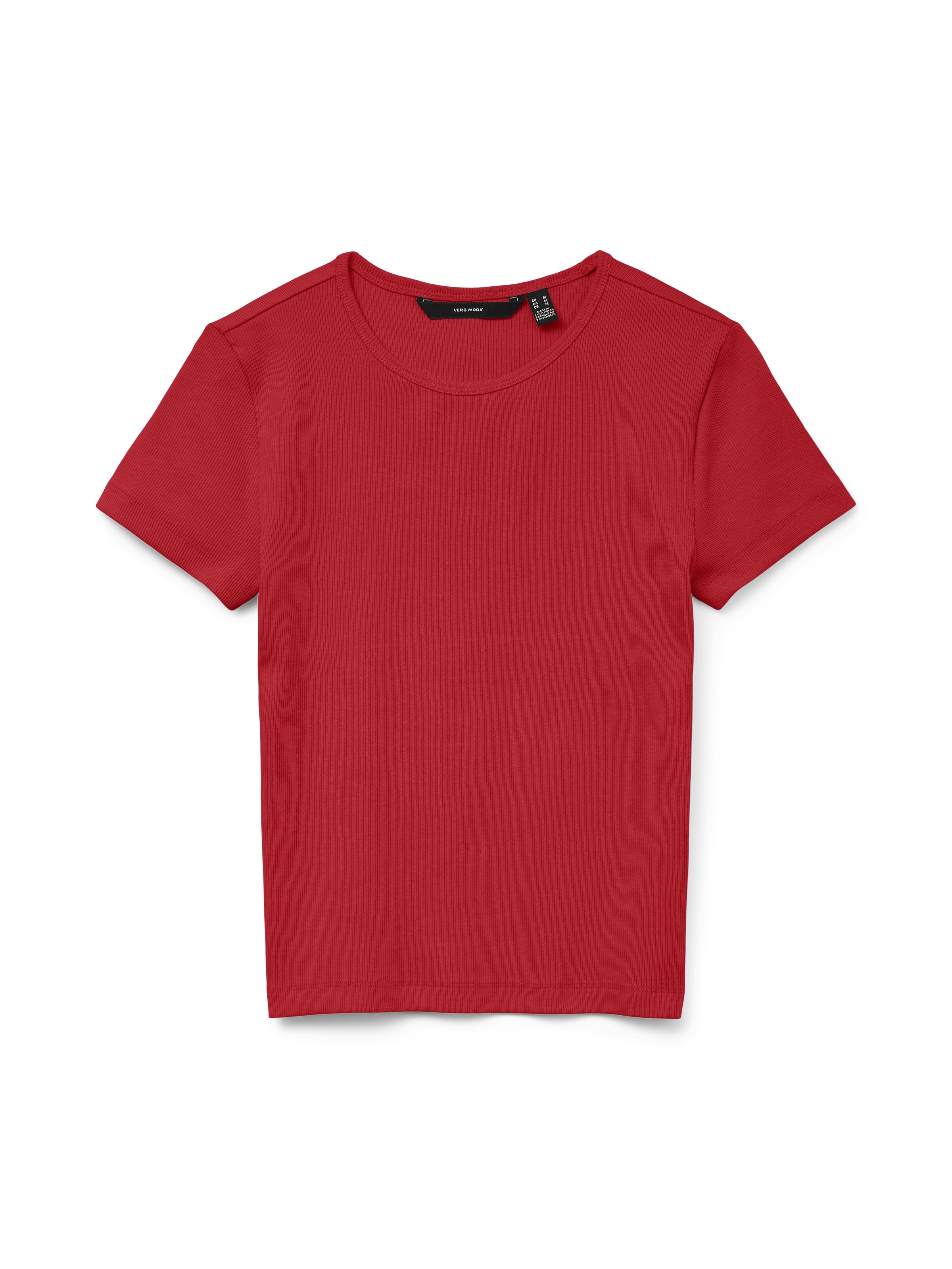 Vero Moda Rundhalsshirt »VMCHLOE SS SHORT TOP JRS NOOS«
