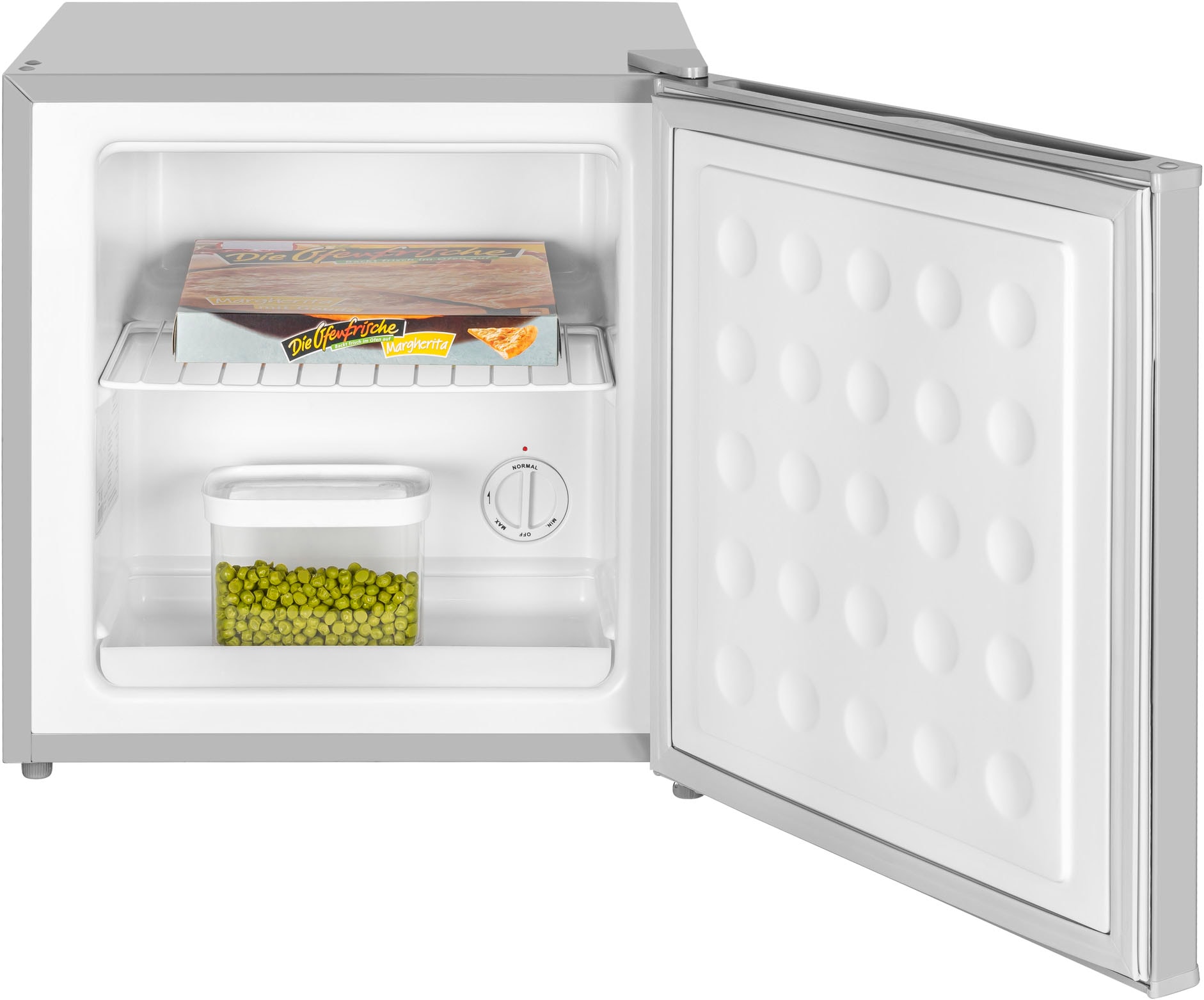 exquisit Gefrierschrank »GB40-150E grau«, 51 cm hoch, 47 cm breit, 31 L Volumen, 4 Sterne Gefrieren