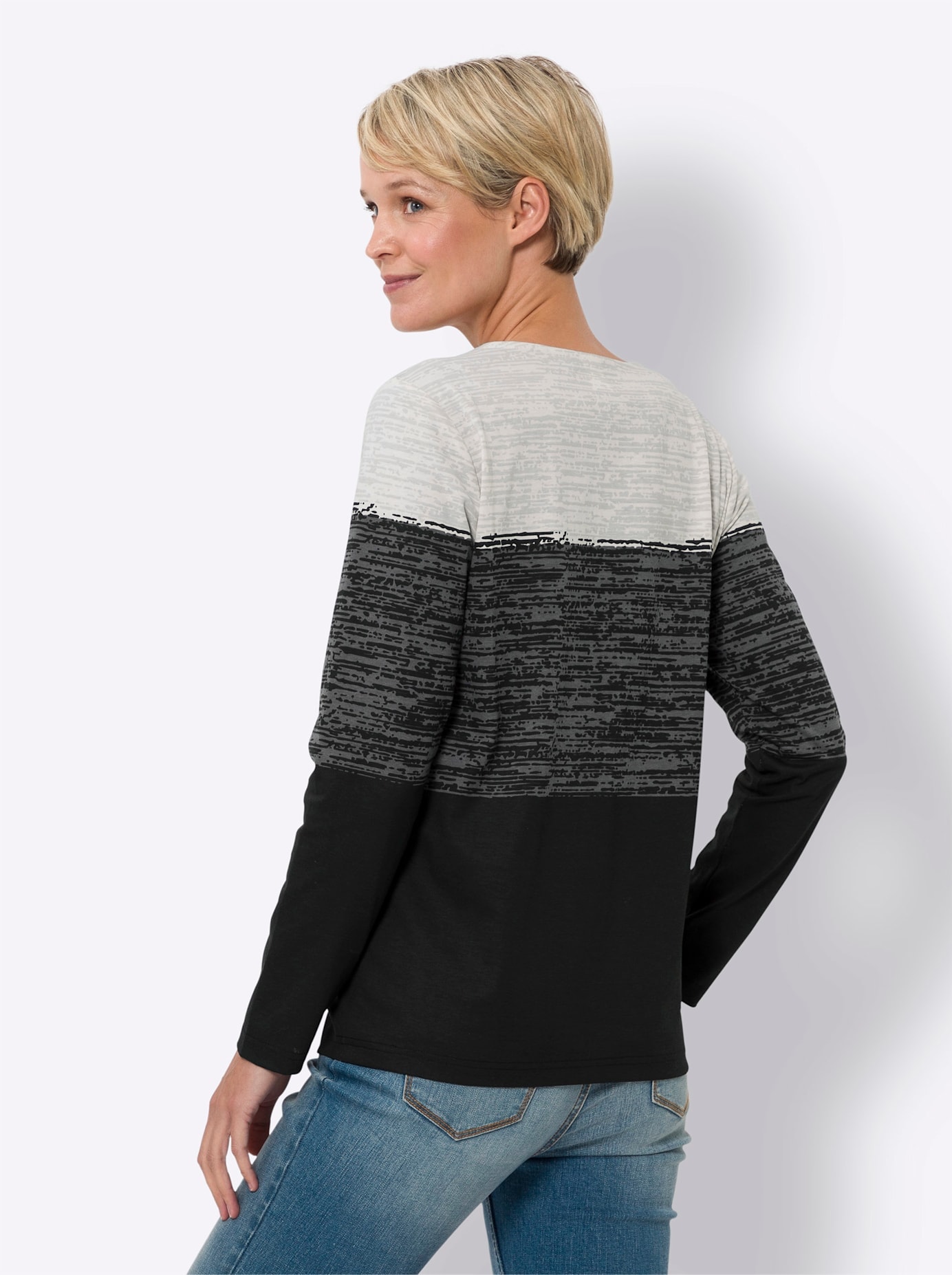 Classic Basics Langarmshirt »Rundhals-Shirt« 1 Stk.