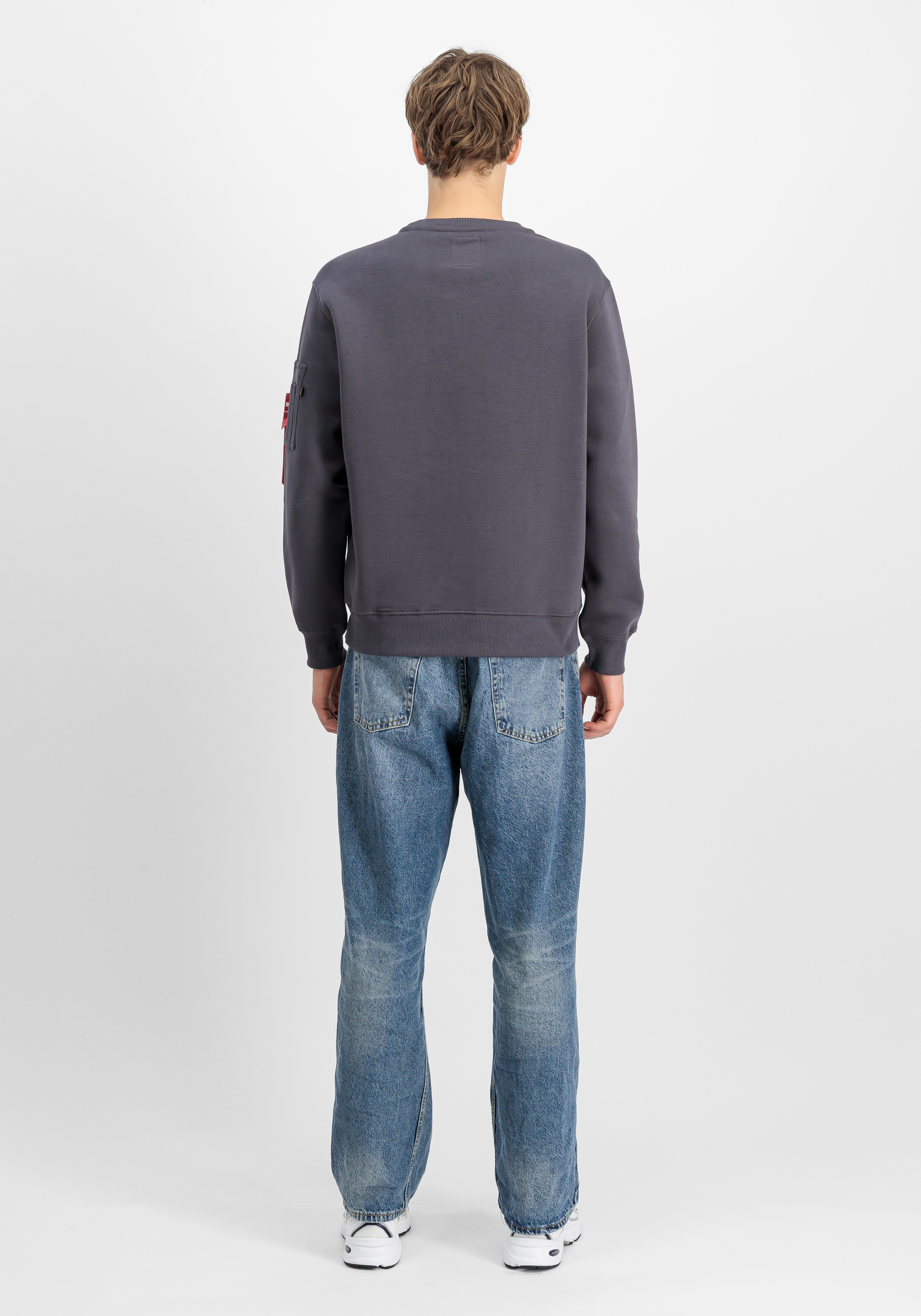 Alpha Industries Sweater »Alpha Industries Men - Sweatshirts Logo Edge Sweatshirt«