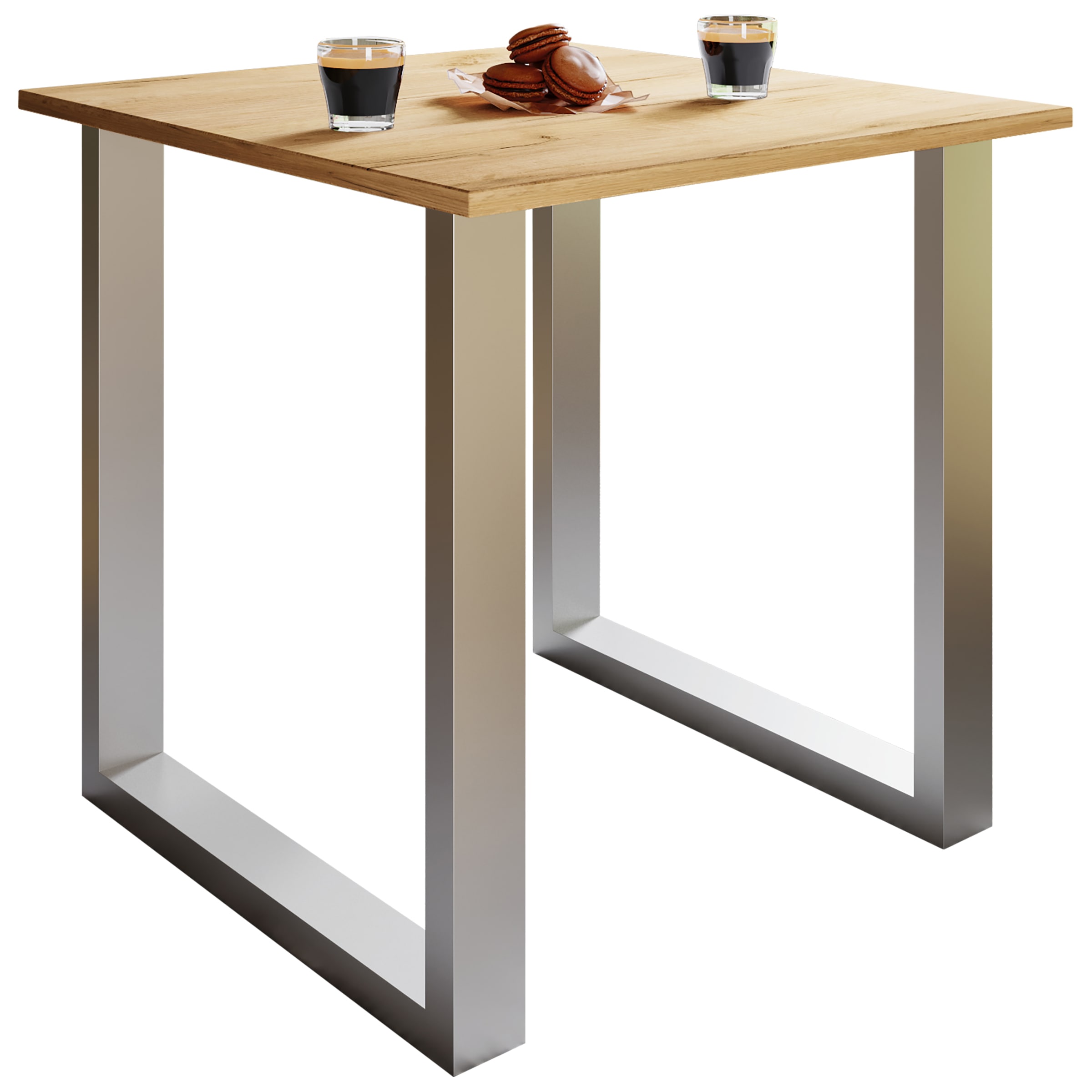 VCM Esstisch »Premium Holz Esstisch Küchentisch Xona U 80x80« 1 Stk. tlg.