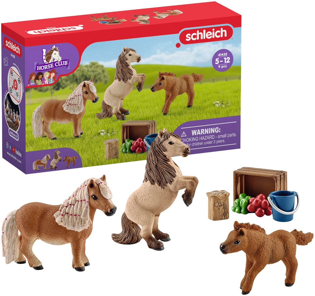 Spielfigur »HORSE CLUB, Mini Shetty Familie (41432)«, Made in Europe