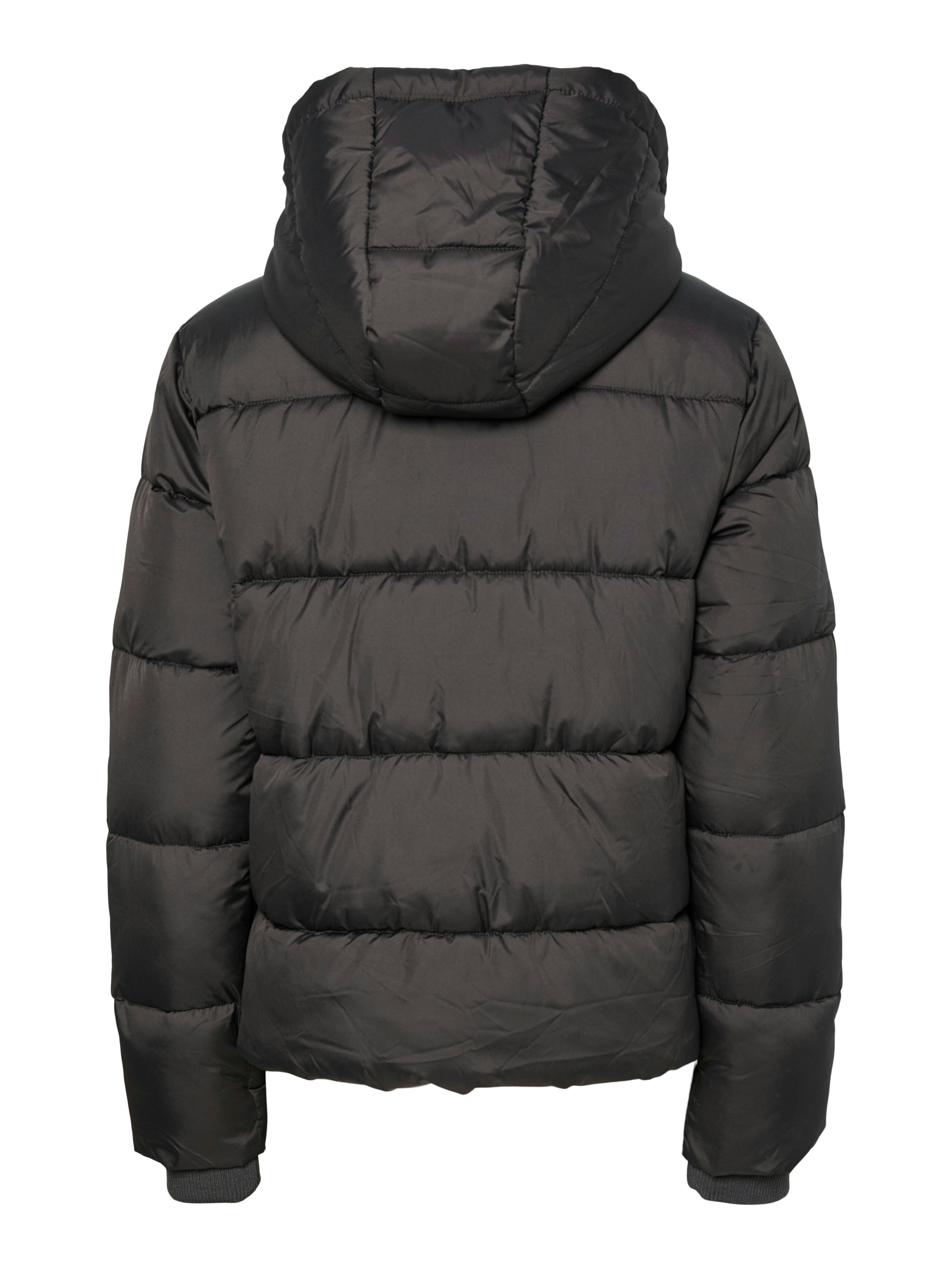 pieces Steppjacke »PCBEE NEW SHORT PUFFER JACKET NOOS BC«, mit Kapuze