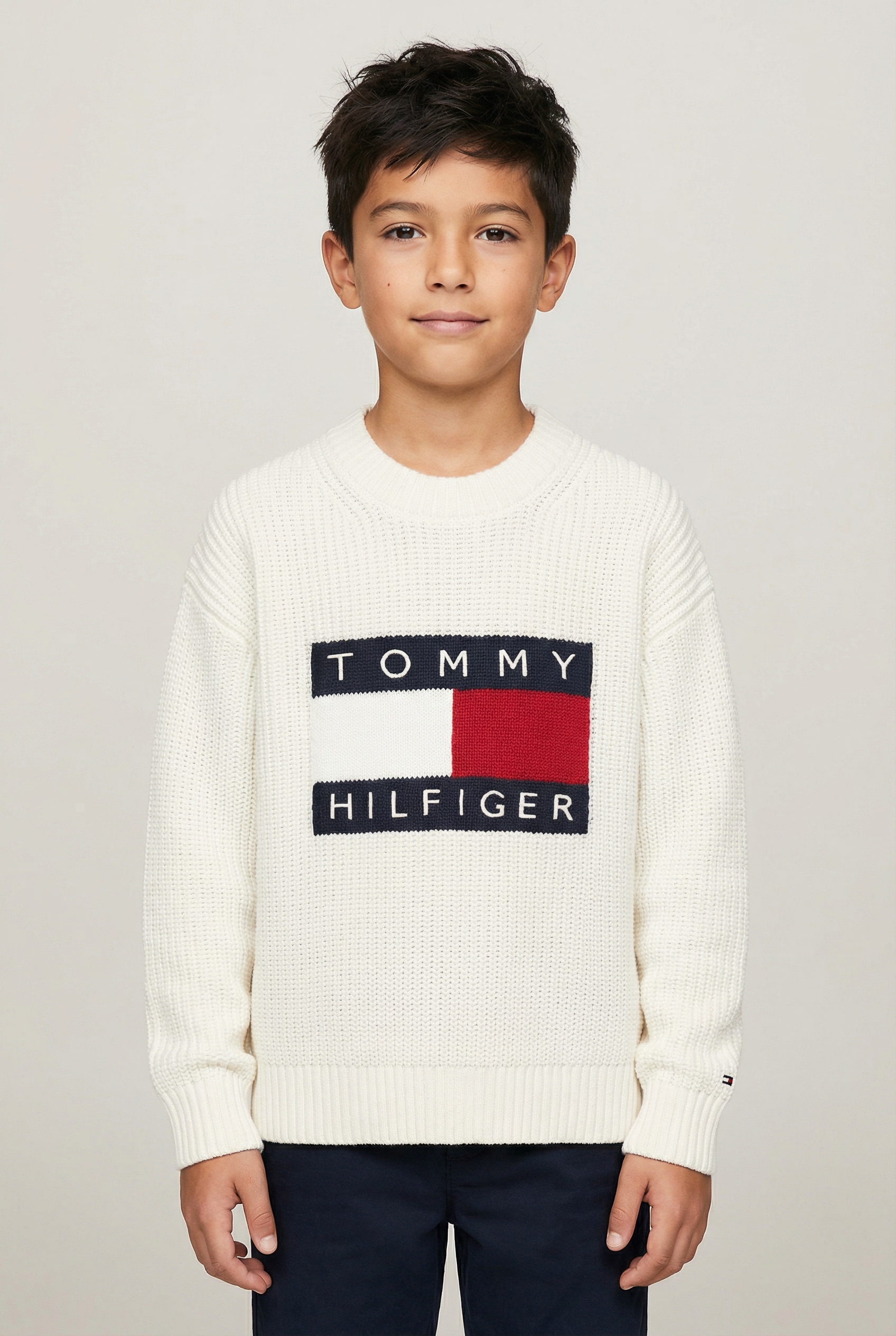 Tommy Hilfiger Strickpullover Regular fit, für Kinder bis 16 Jahre