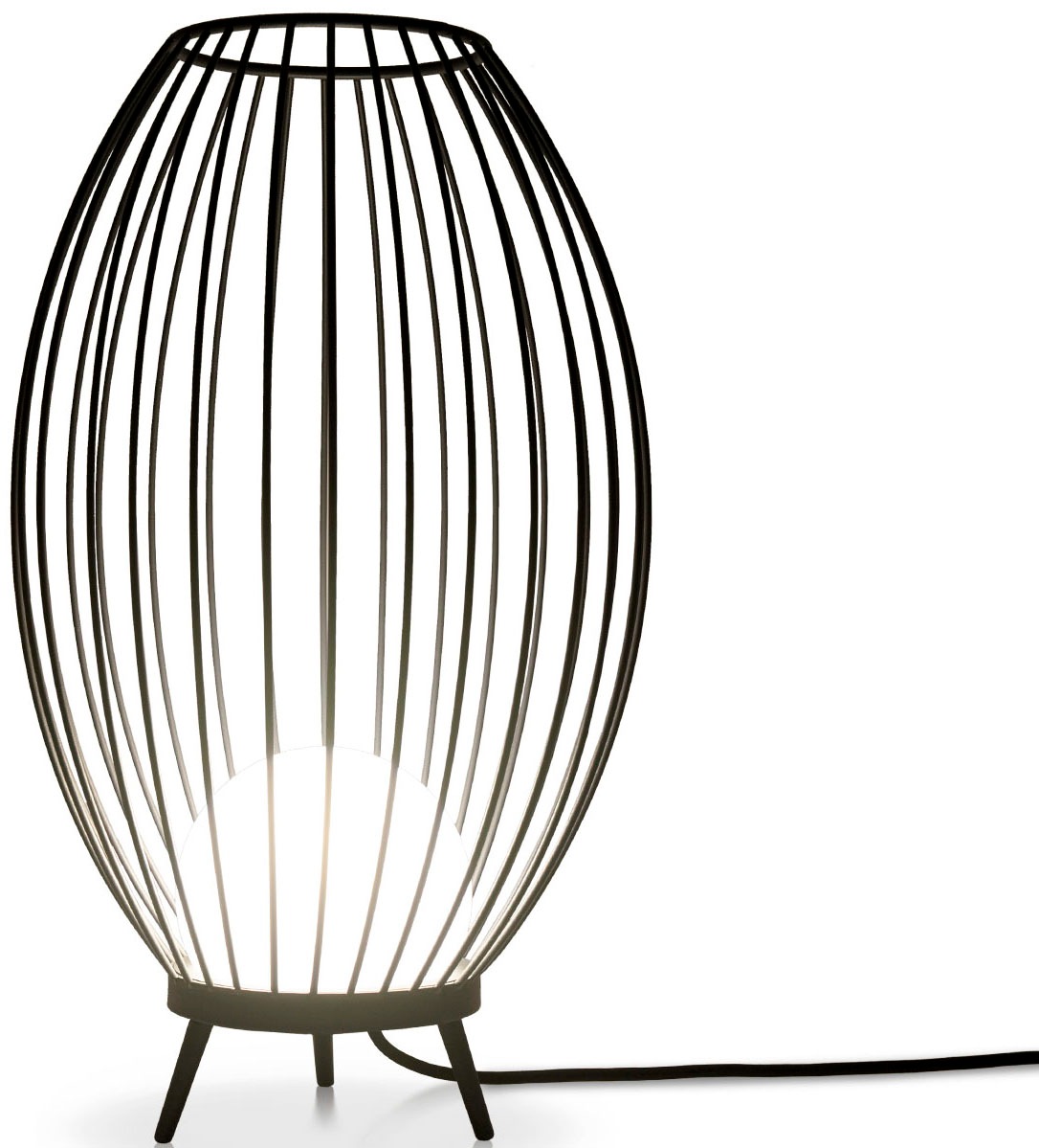 Stehlampe »AUZZURRA«, Outdoorleuchte LED 3000K Außenbeleuchtung Kabel 3m Terrasse IP54