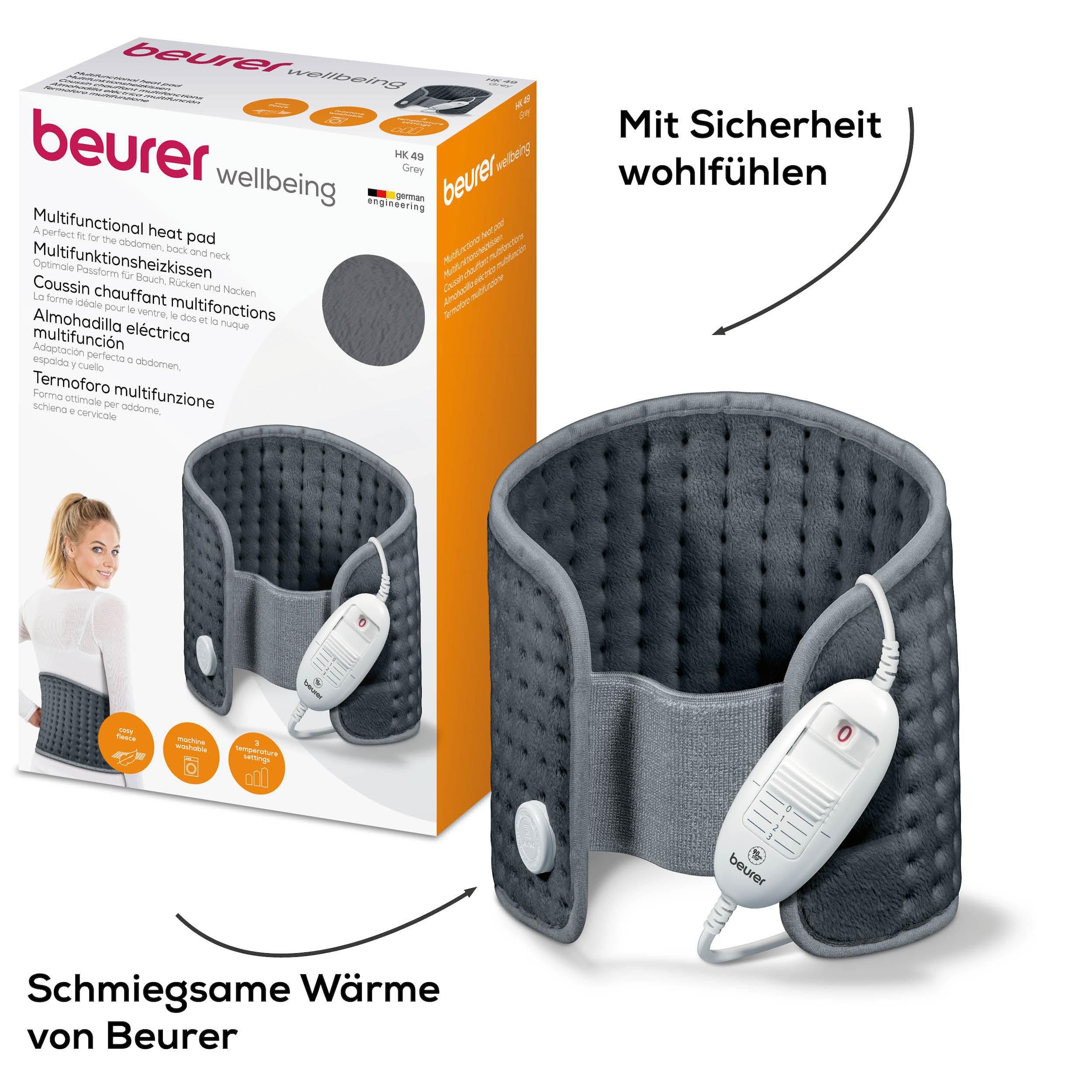 BEURER Heizkissen »HK 49«, für Bauch und Rücken