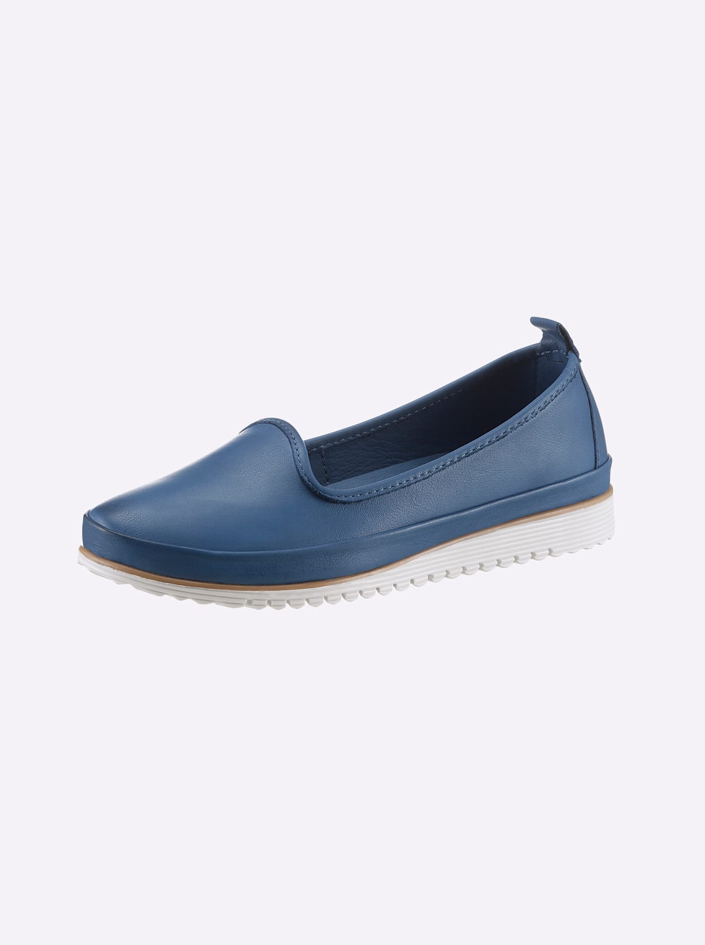 Andrea Conti Damen Slipper in blau, Größe 41