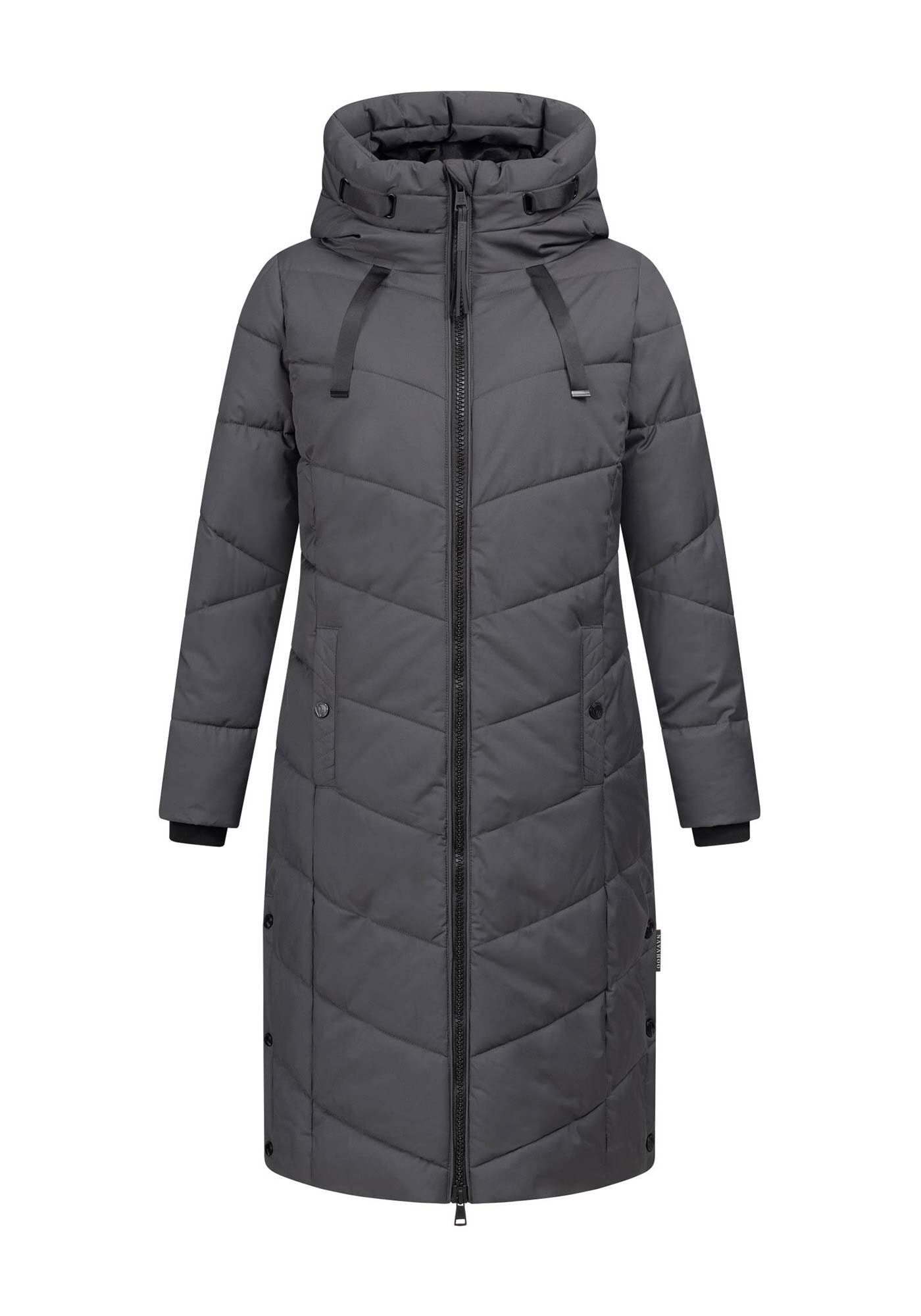 Navahoo Winterjacke »Navahoo Schmatzibaer lange Damen Winter Steppjacke N009«