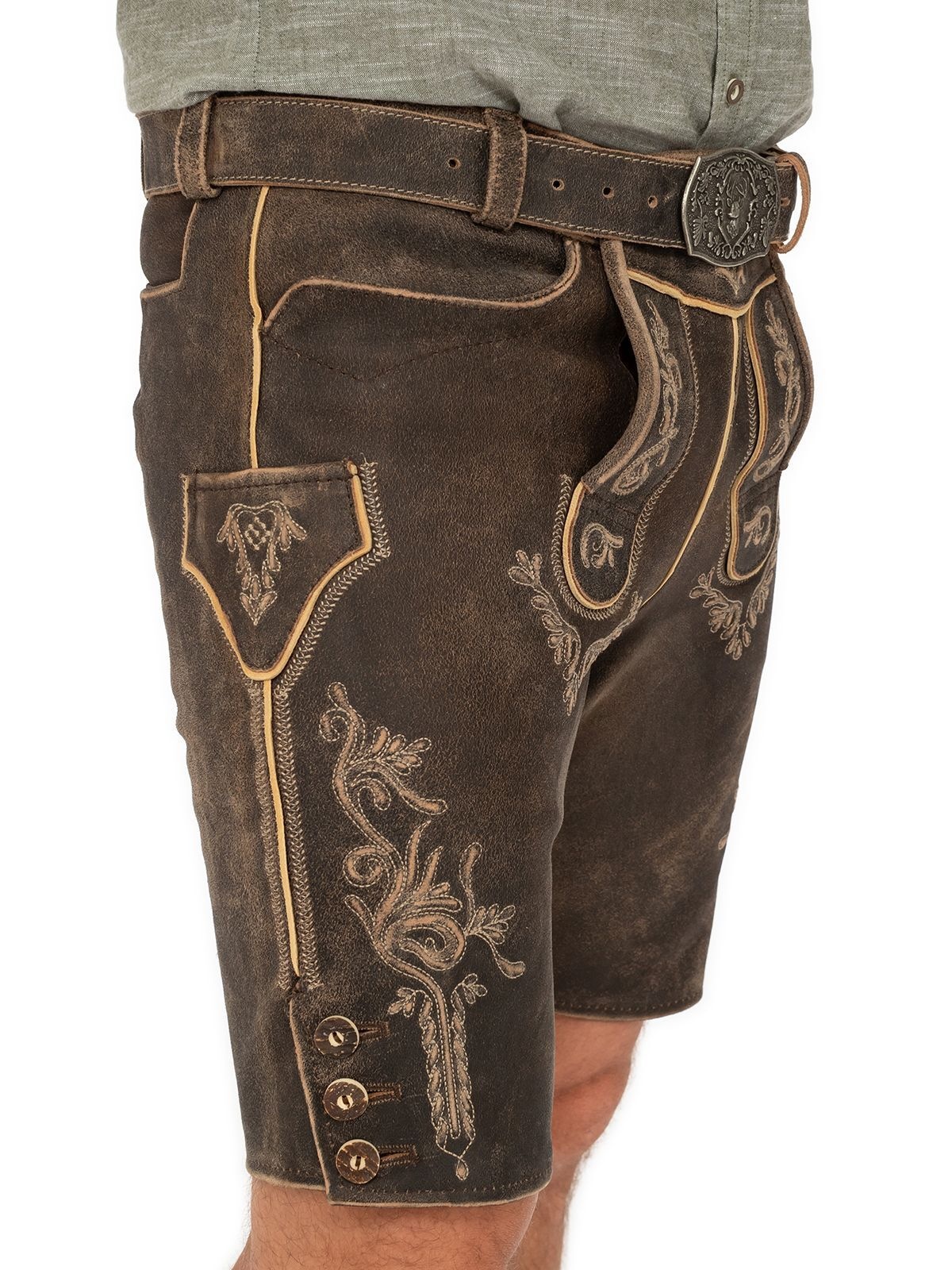 Country Maddox Lederhose »Lederhose HOPFENSEE«