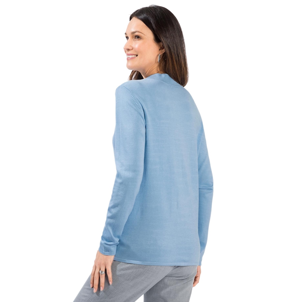 Lady Stehkragenpullover »Pullover«