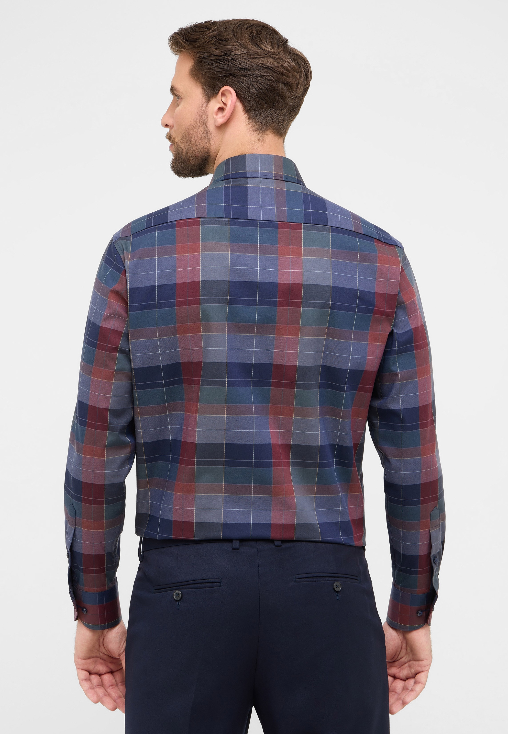 Eterna Langarmhemd »COMFORT FIT«, NON IRON (bügelfrei)