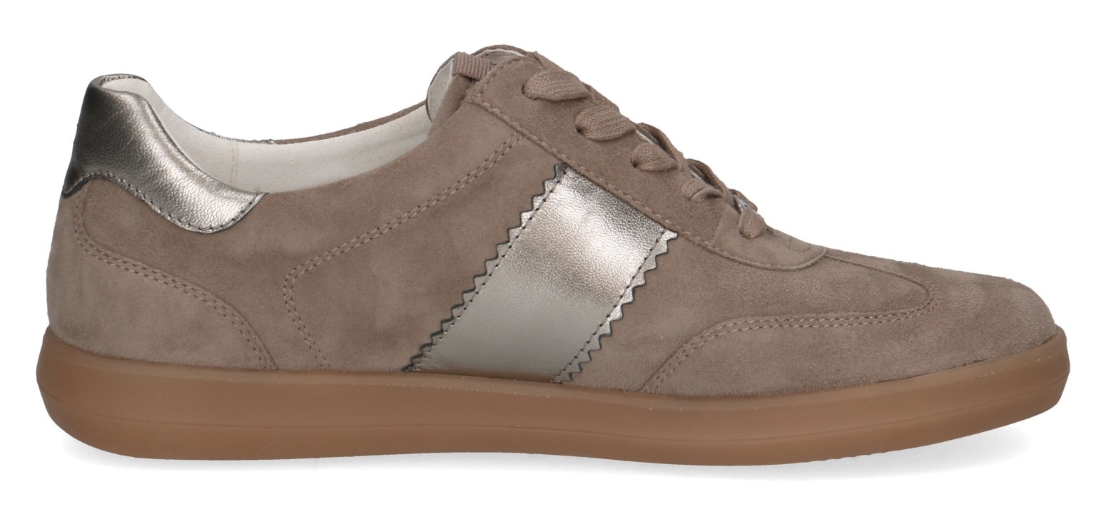 Caprice Plateausneaker, Freizeitschuh, Halbschuh, Schnürschuh mit gepolstertem Schaftrand